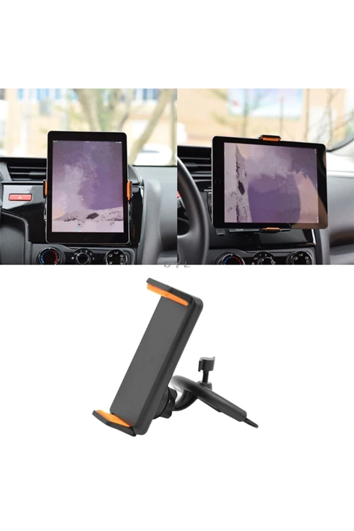mudikonsept ALLY 360 Döner Araç CD Yuvası Tablet Tutucu Büyük Ekran Tutucu 11.50-19CM-(5775 - MDE7657-3375
