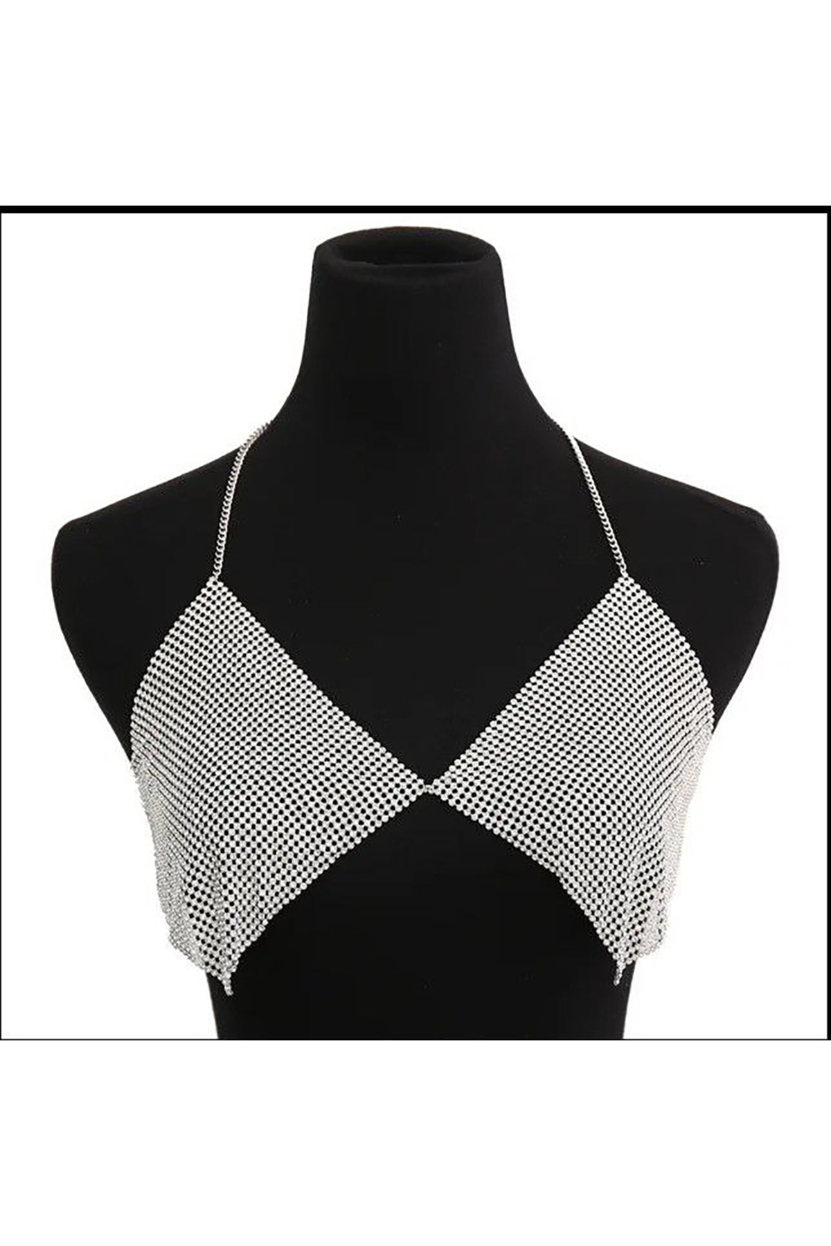 Genel Markalar Şıklığınızı Tamamlayacak Parlak Sütyen Zinciri Aksesuarı