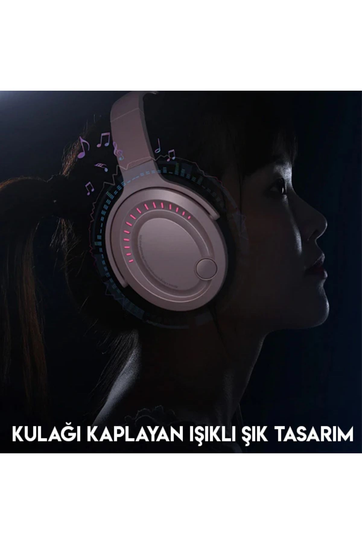 OEM GAMO D05 Immersive Virtual 3D Işıklı pc Gaming Oyuncu Kulaklığı-(5775) - MLN1697-6455