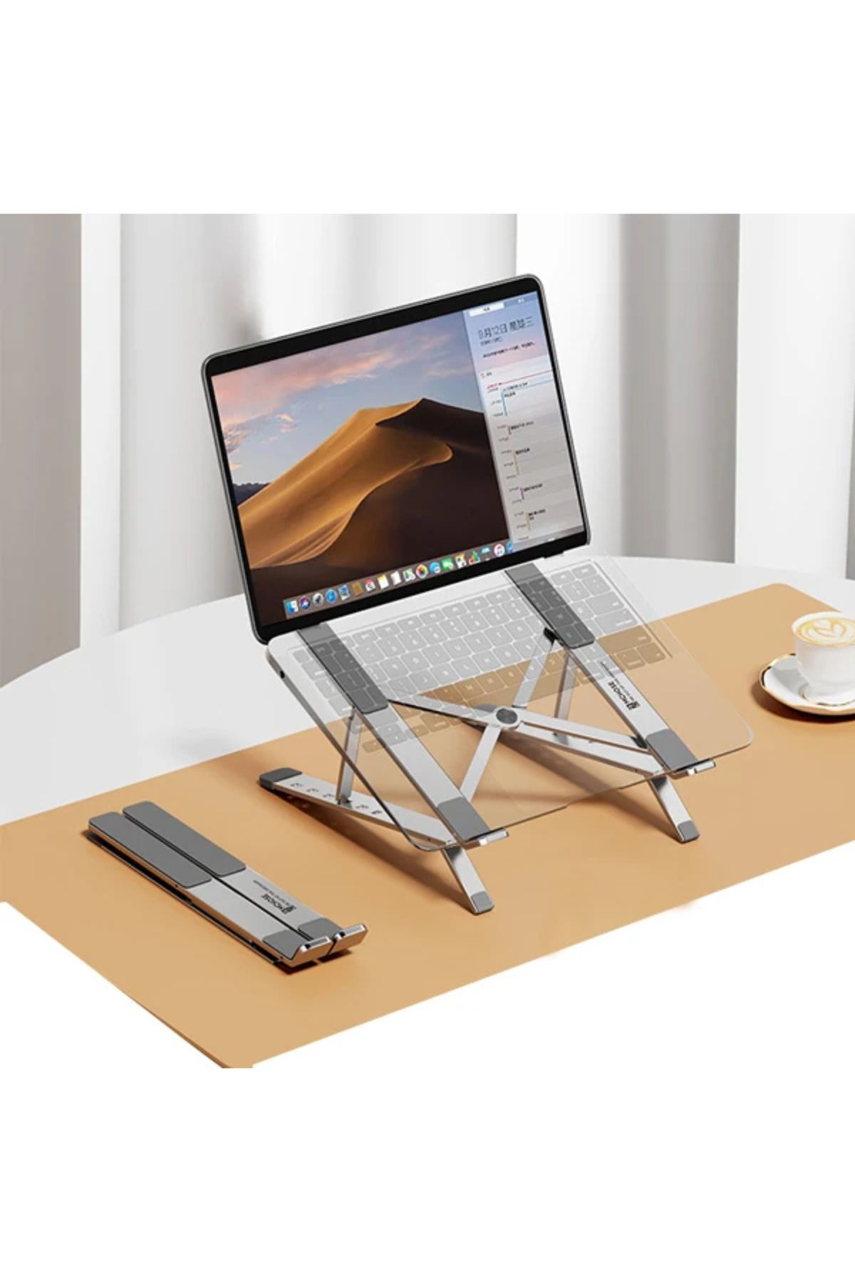 demila ALLY MC N3-2 Katlanabilir Metal Masaüstü Laptop Standı-(5775) - MLA7350-8643