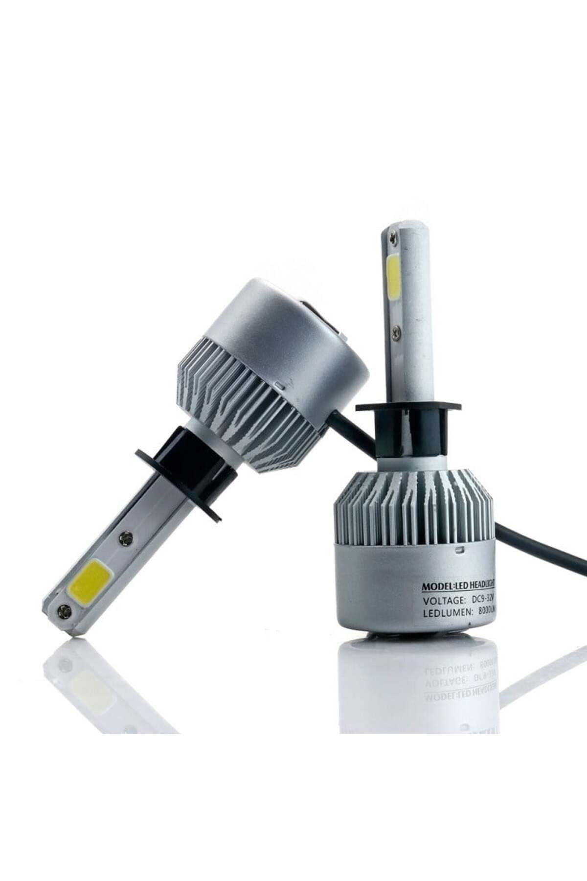 TECHSTAR-Set of 2 Techstar® S2 Auto LEDs, H1, 36w, 4000 Lumens, 6500K, AUTO, 12-24 Volts, COB, Canbus 4