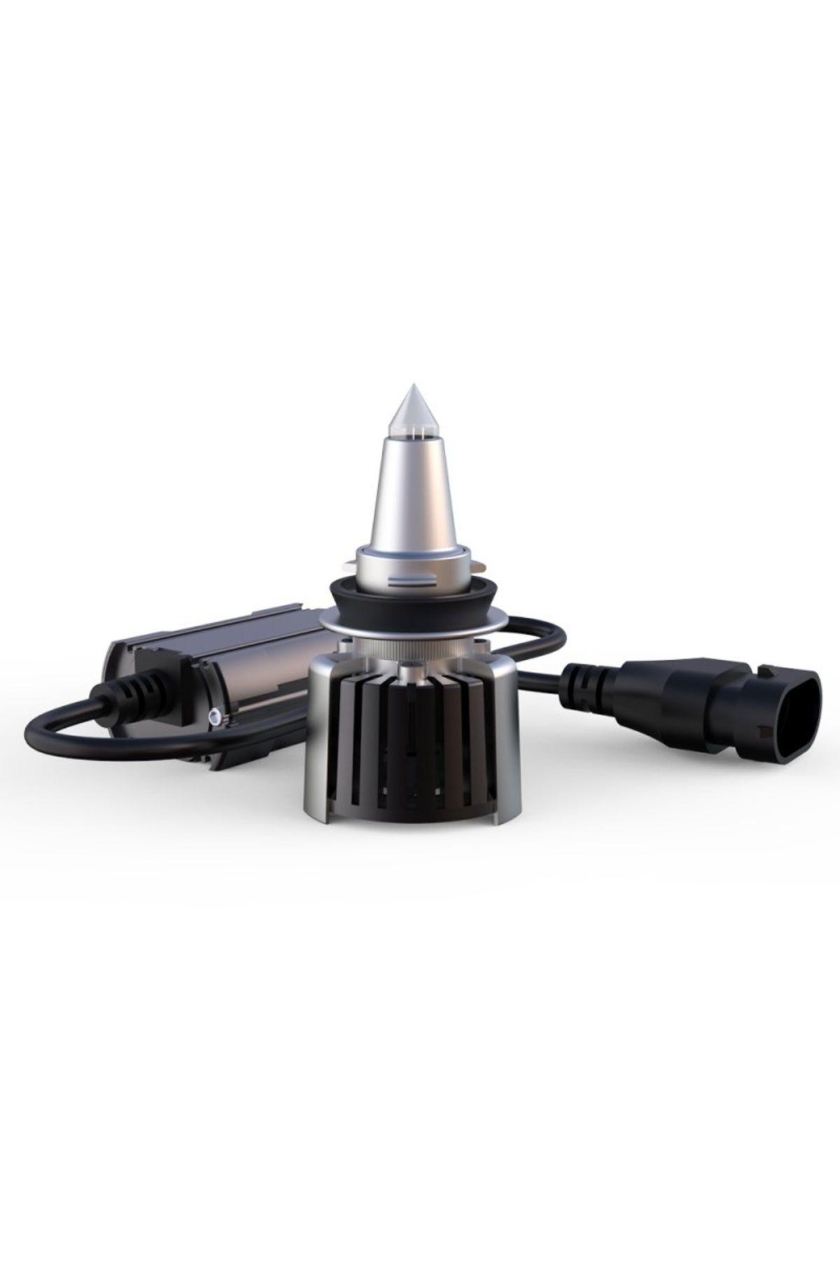 TECHSTAR-Set of 2 Techstar® R10 Auto LEDs, H1, 45w, 5000 Lumens, 6500K, AUTO, 12-24 Volts, CSP, Canbus, Alumi 5