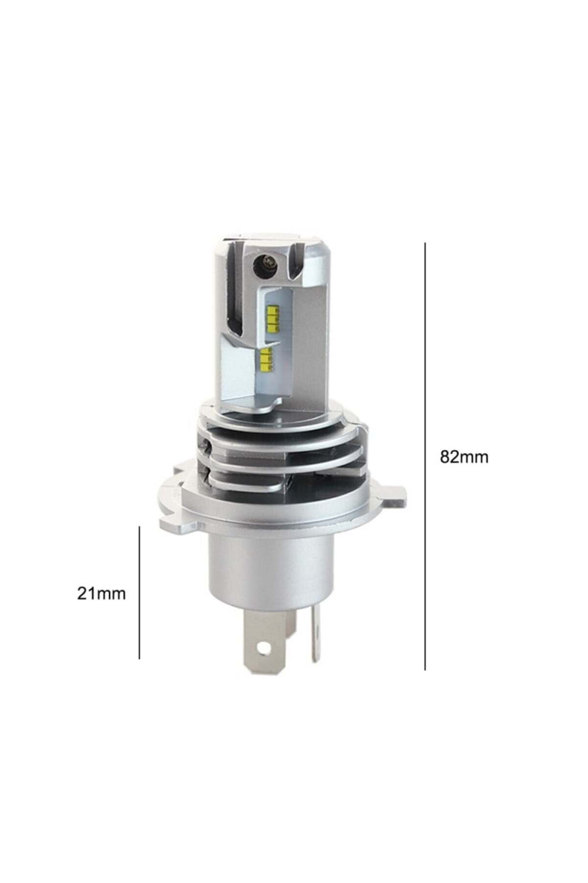 TECHSTAR-Set of 2 Techstar® M3 Auto LEDs, H4, 40w, 8000 Lumens, 6500K, AUTO, 12-24 Volts, ZES, Canbus, Copper 5