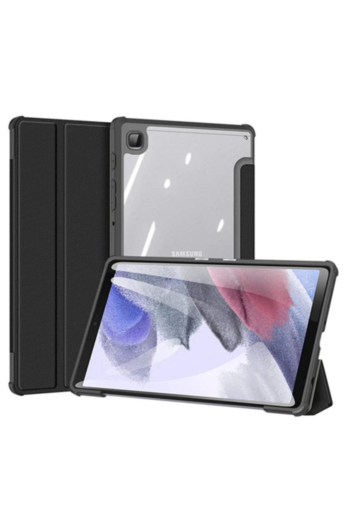 Uyguna Kapında Dux Ducis SM Galaxy Tab A7 Lite T220-T225 Kılıf Mıknatıslı Toby Series-(5775) - SVU9751-9144