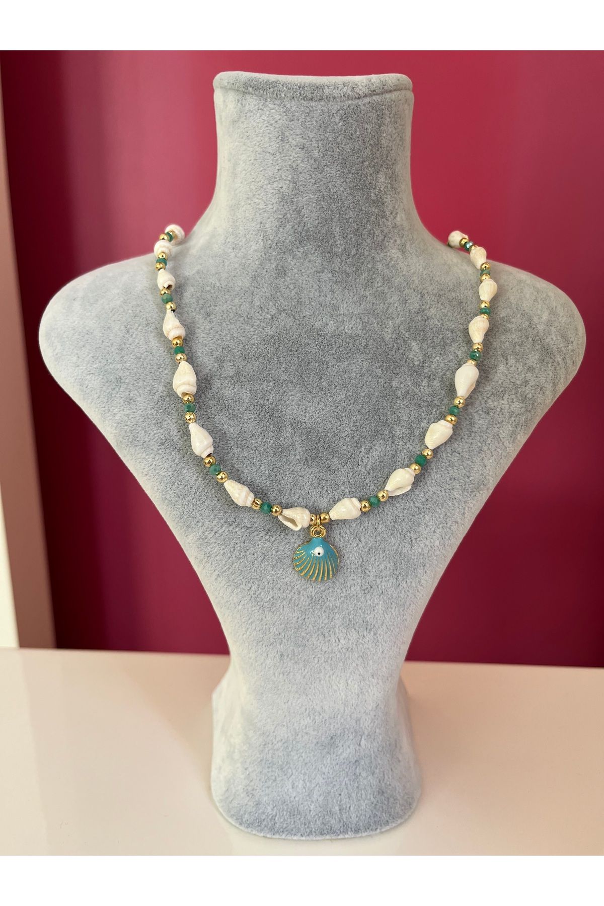 Asteria Jewelry Deniz Kabuğu ve Midye Yaz Kolye