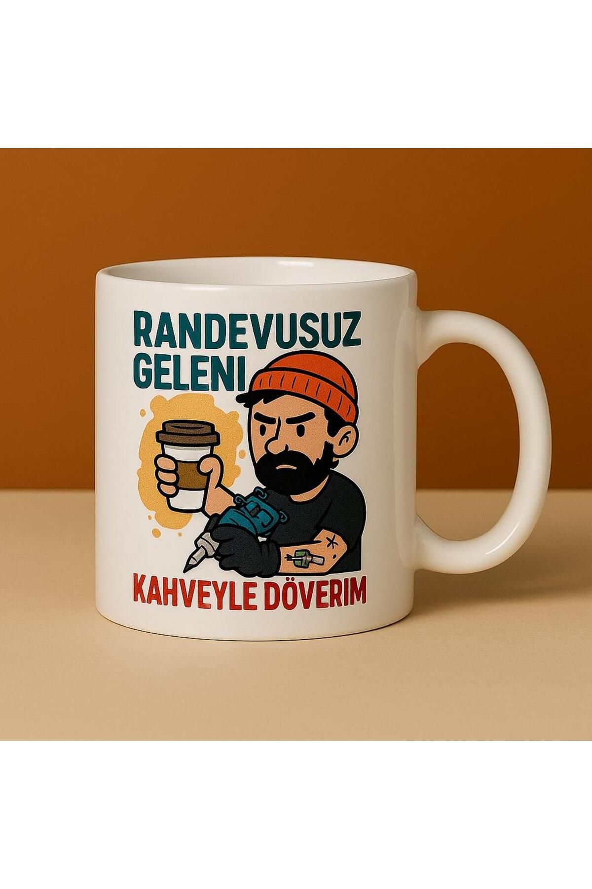 Puficca Tasarım Dövme Sanatçılarına Özel Baskılı Kupa Bardak