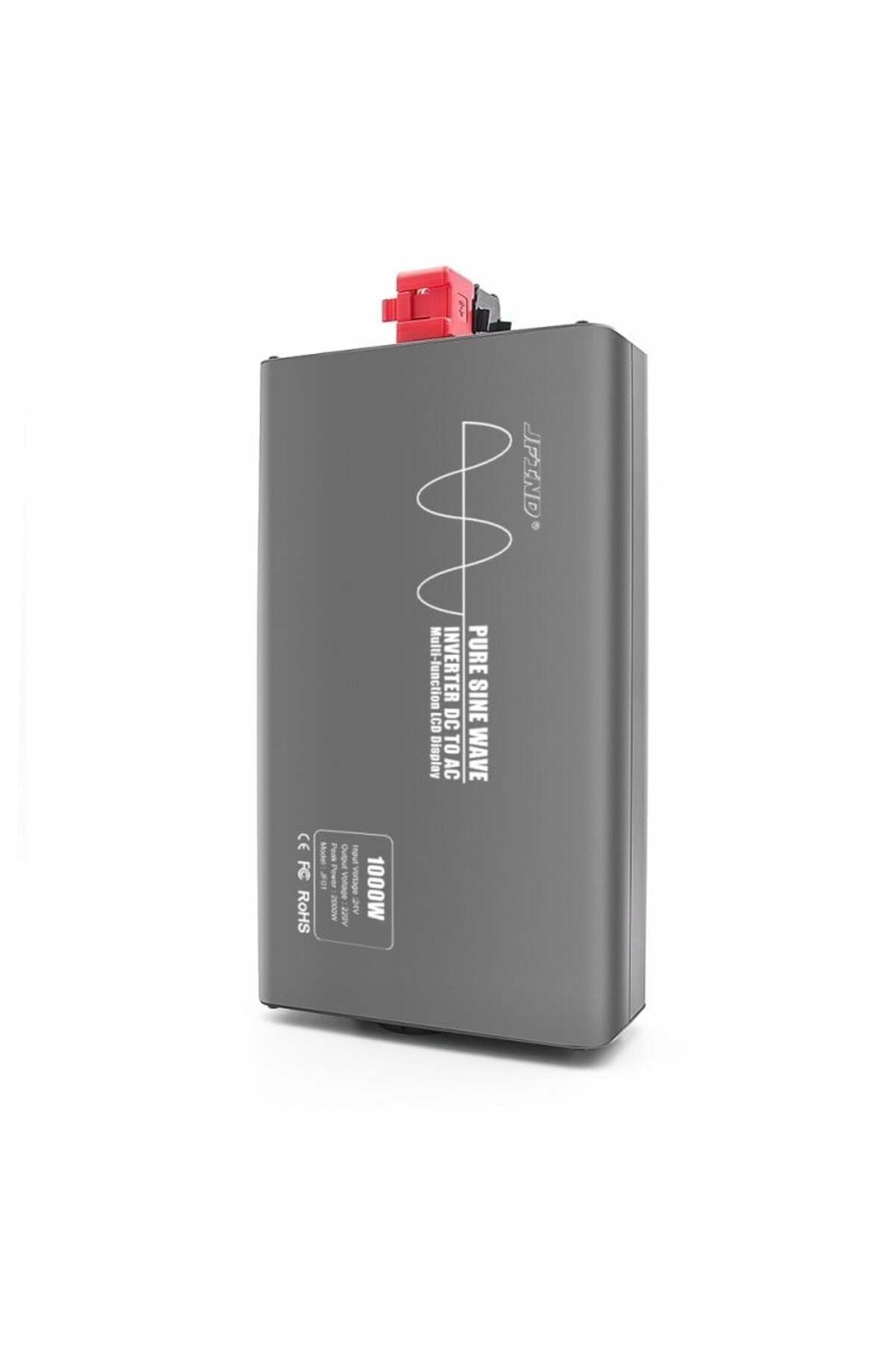 TECHSTAR-® Pure Sine Wave Power Inverter, Dc 24v To Ac 220v, Lcd Display, 1000w, Suitable For Caravan 2