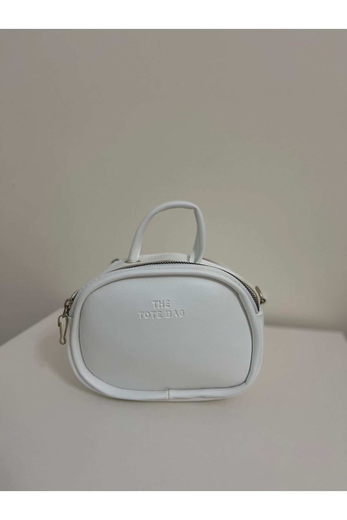 RÜYAMODA The Tote Bag Beyaz Kadın Omuz Çanta Askılı