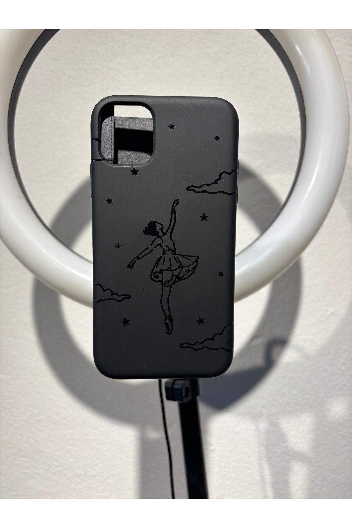 EXS Aksesuar iphone11 Uyumlu Içi Kadife Laglı Uv baskılı Lansman Silikon Kılıf Kapak