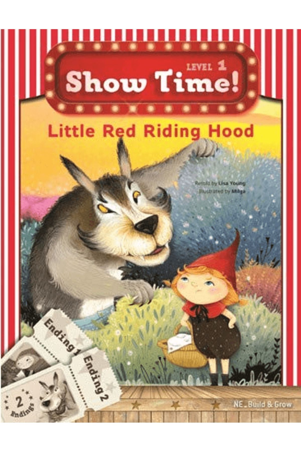 Build and Grow Publishing Little Red Riding Hood +Workbook +MultiROM (Show Time Level 1)