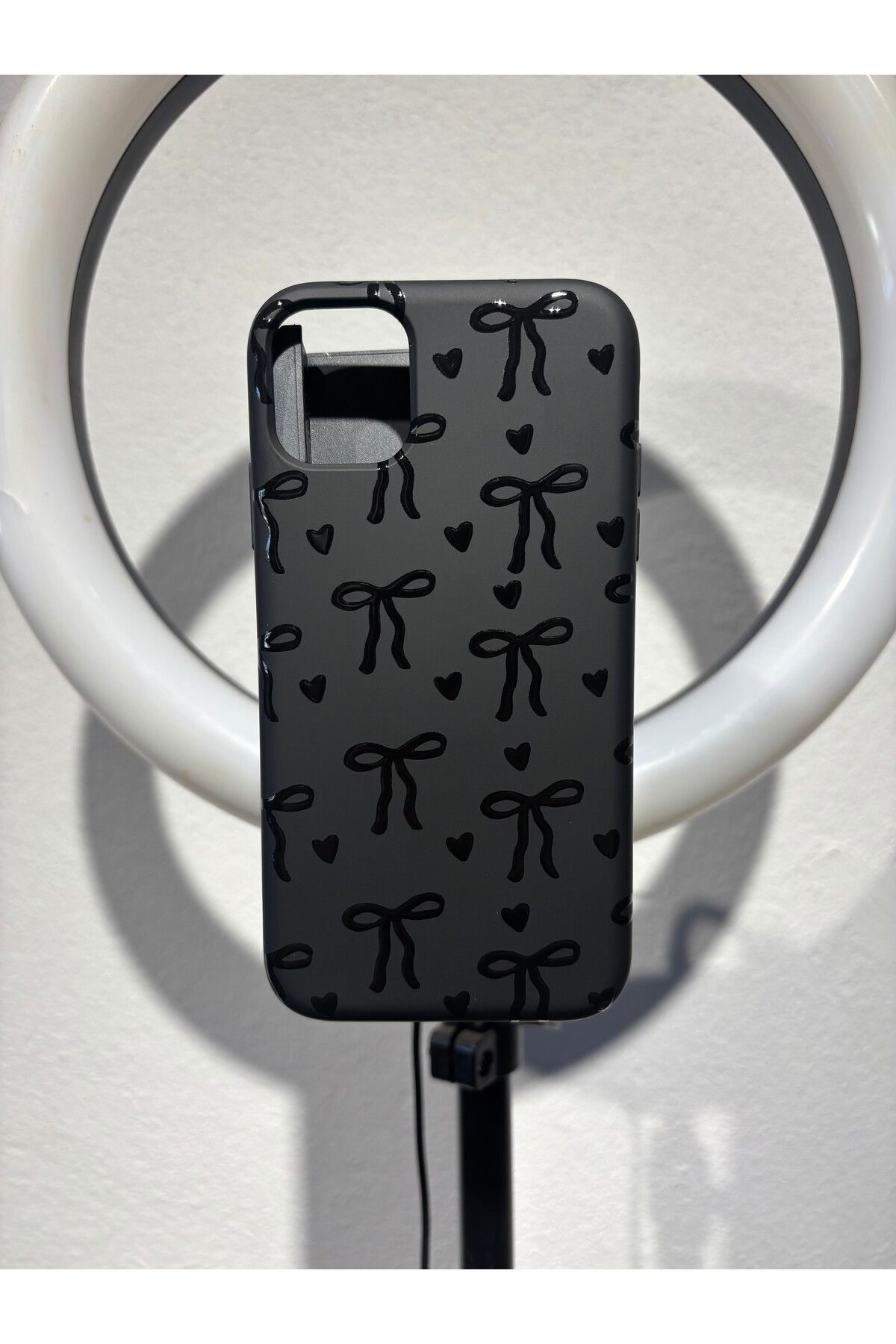 EXS Aksesuar iphone11 Uyumlu Içi Kadife Laglı Uv baskılı Lansman Silikon Kılıf Kapak