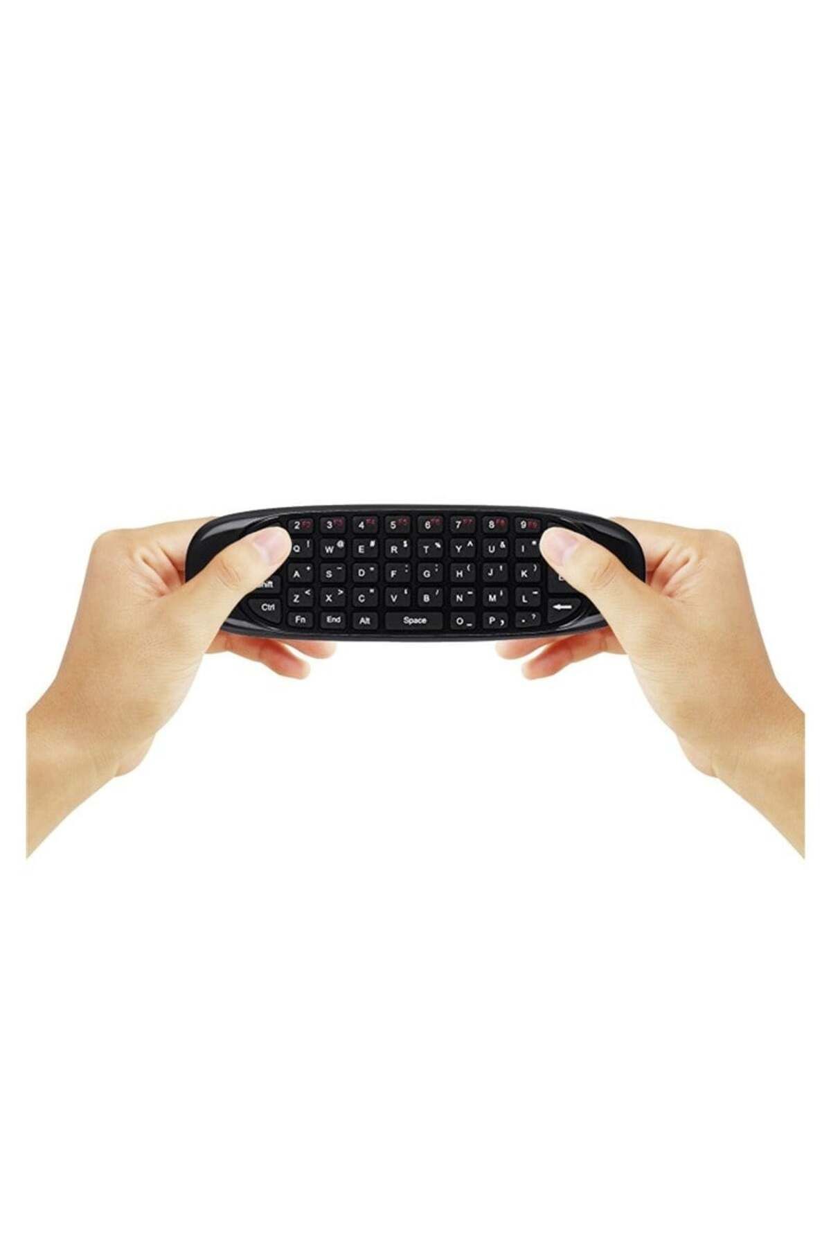 TECHSTAR-® C120 Keyboard, Air Mouse Remote Control, Wireless 2.4g, Usb, Gyroscope, Qwerty 12