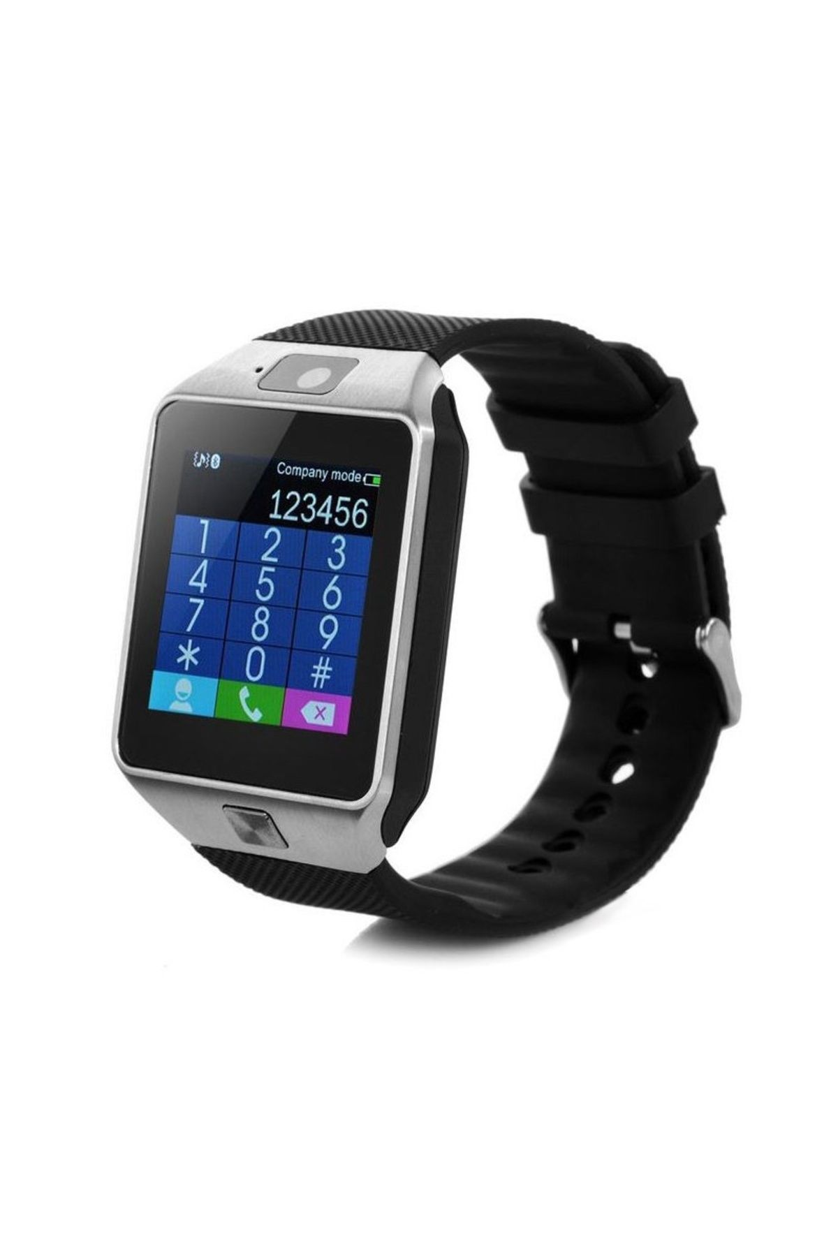 TECHSTAR-Ceas inteligent Techstar® DZ09, LCD de 1,56 inci, SIM, compatibil cu MicroSD, cameră, apeluri, SMS-uri, pedometru, funcție Sleep 9