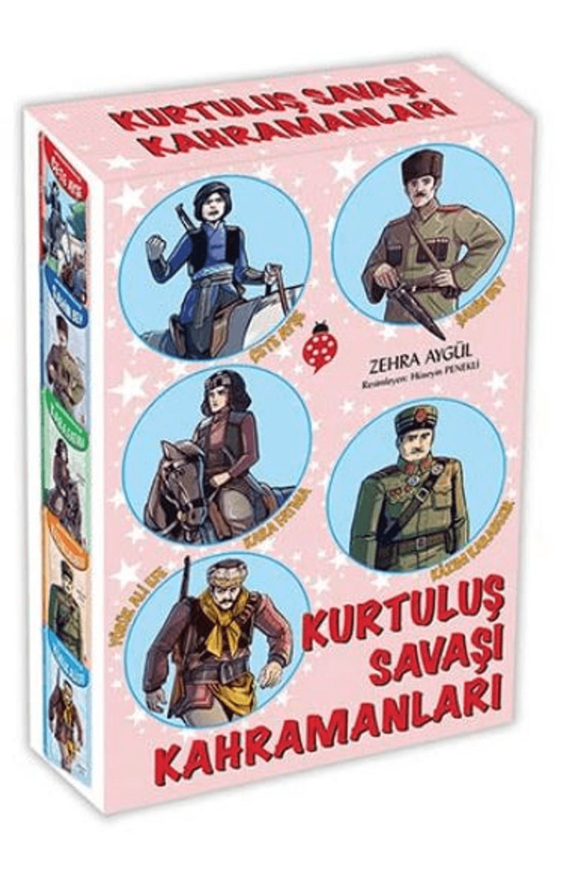 Uğurböceği Yayınları Kurtuluş Savaşı Kahramanları Seti (5 Kitap Takım)