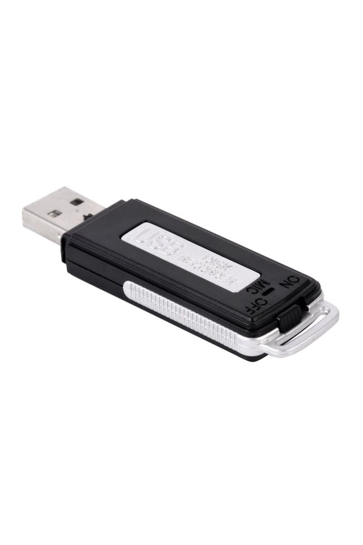TECHSTAR-® U-disk B2 Spy Usb Memory, 8gb, Integrated Microphone, Automatic Recording, Rechargeable Ba 6