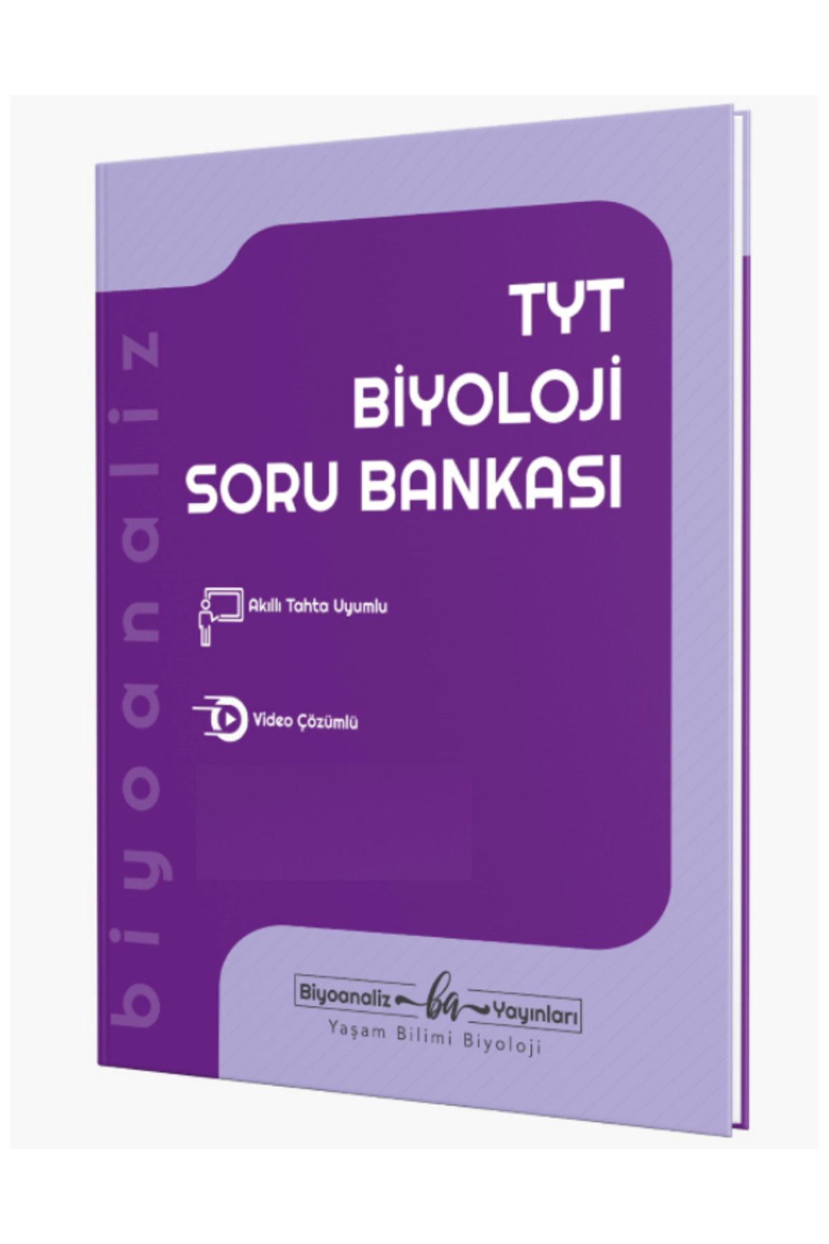 Biyoanaliz Yayınları Biyoanaliz TYT Biyoloji Soru Bankası Video Çözümlü