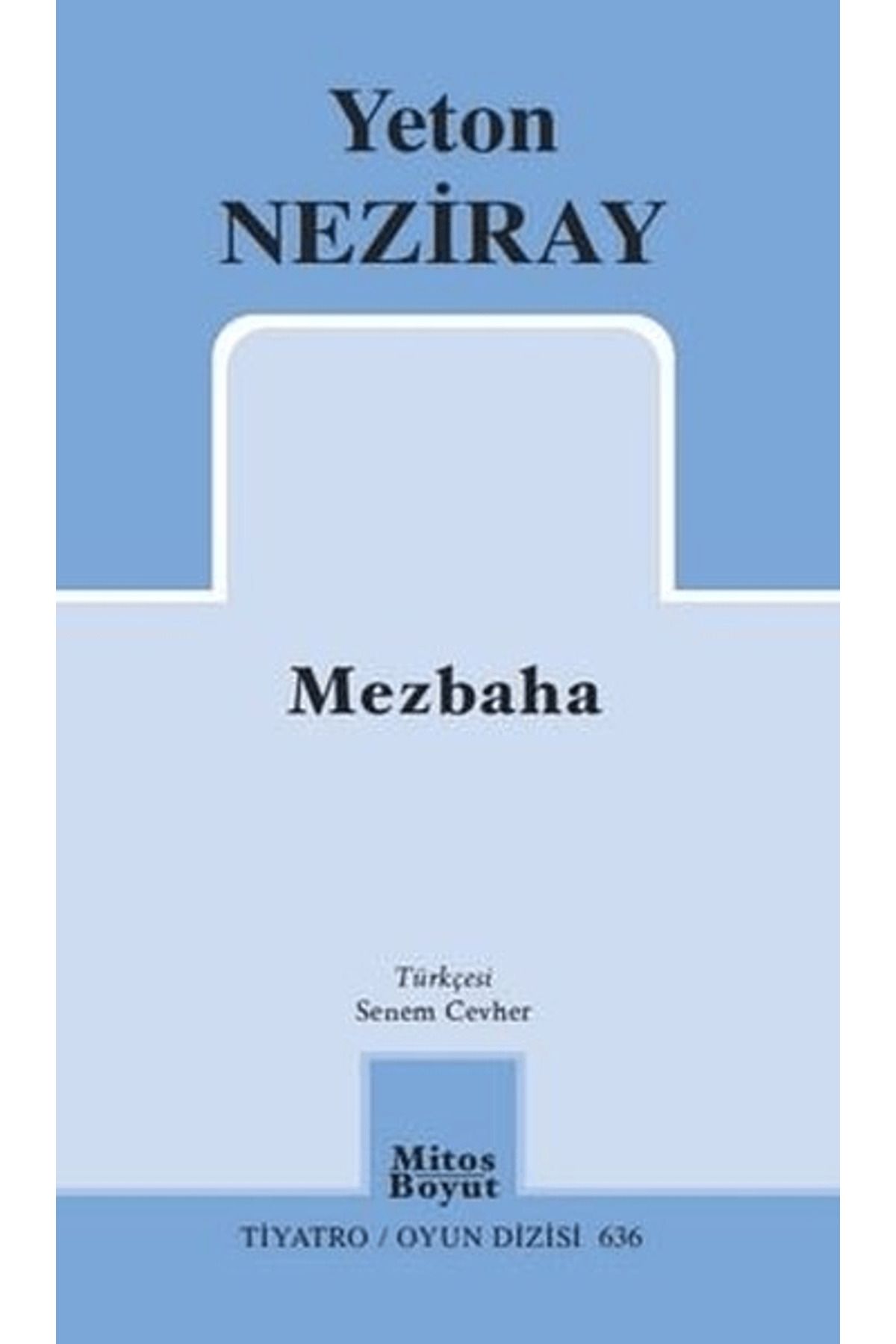 Mitos Boyut Yayınları Mezbaha
