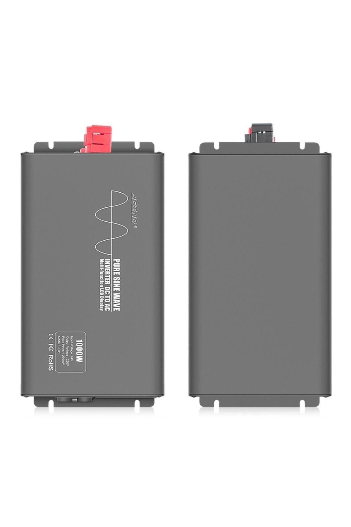 TECHSTAR-® Pure Sine Wave Power Inverter, Dc 24v To Ac 220v, Lcd Display, 1000w, Suitable For Caravan 11