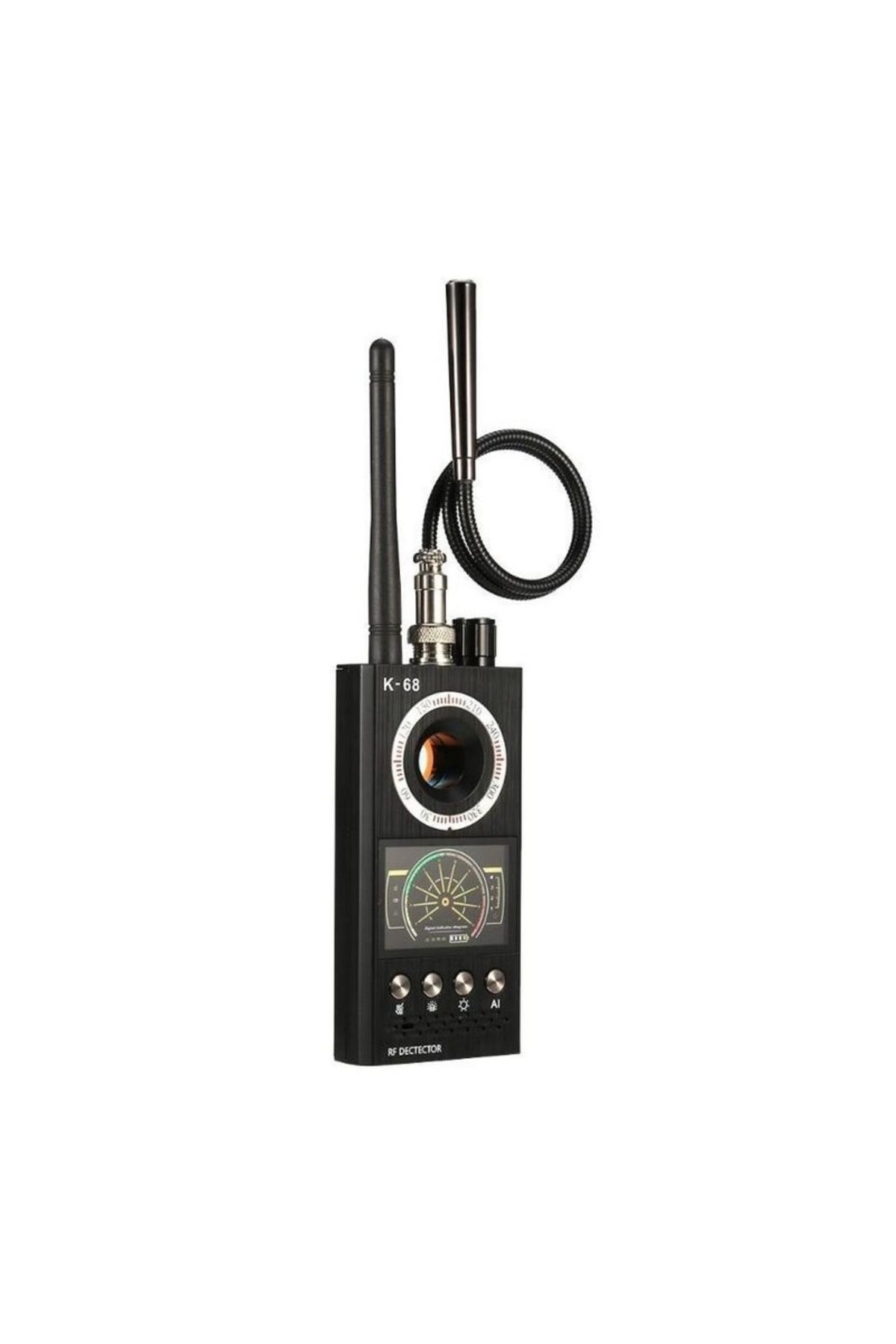 TECHSTAR-® K68 Spy Device Detector, Professional, Detects Cameras, Gsm Devices, Microphones, Gps Loca 5
