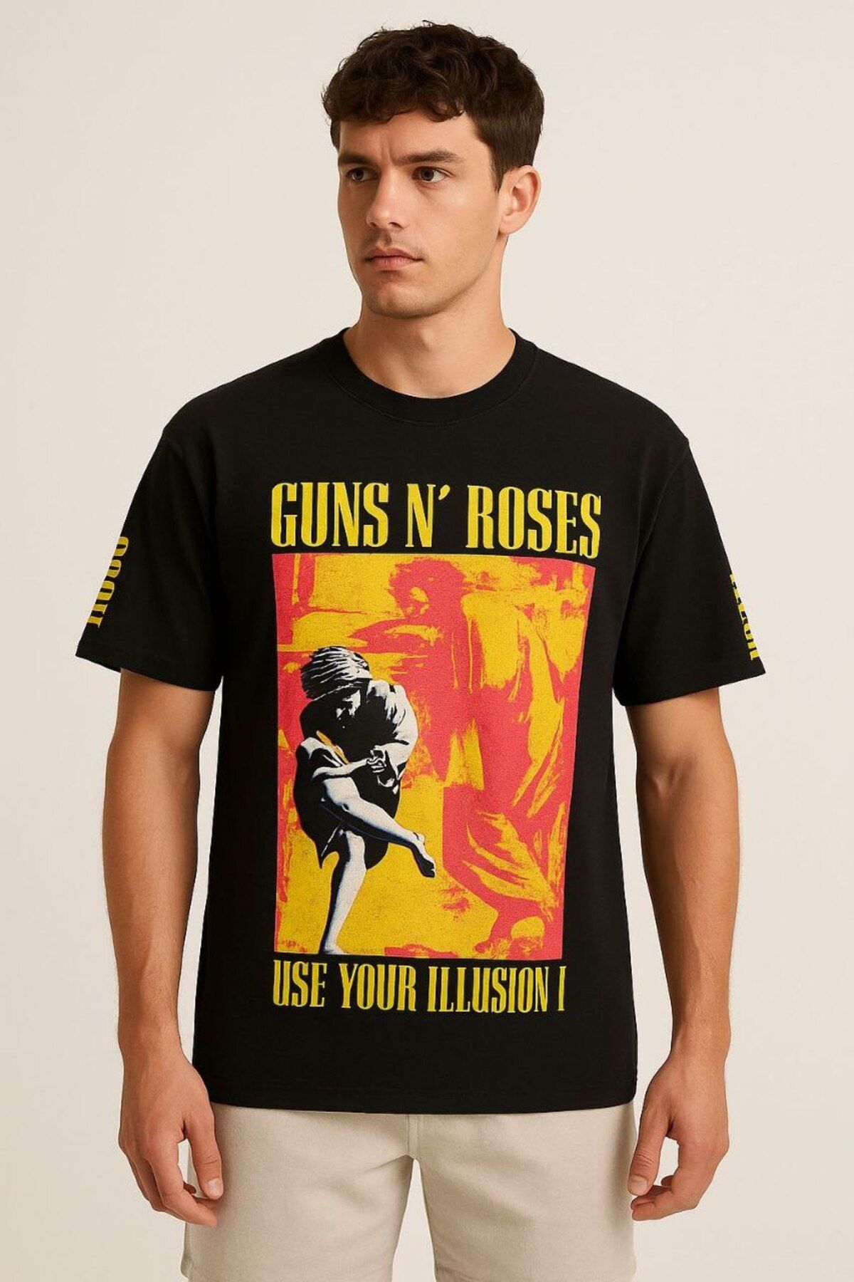 MODA Baskılı Erkek T-Shirt
