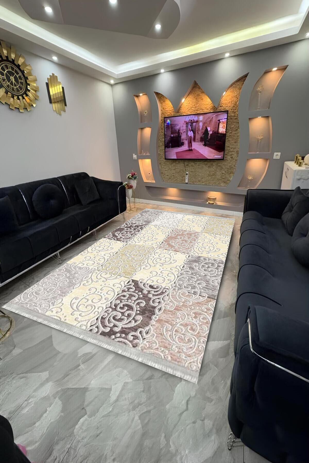 Home Dot Tabanlı yıkanabilir, leke tutmayan halı