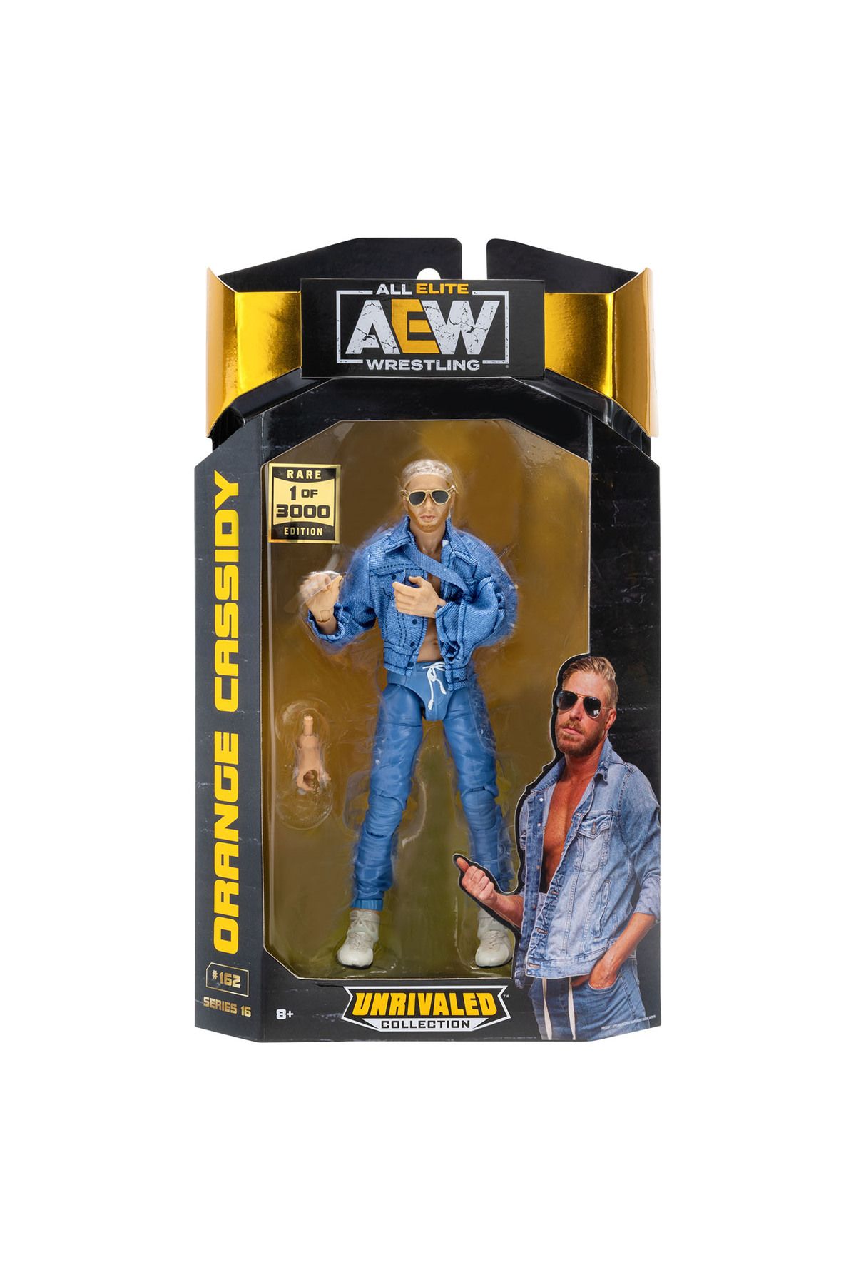 NECO TOYS-Jazwares AEW Characters Model Action Figures S16 Orange Cassidy 162 5
