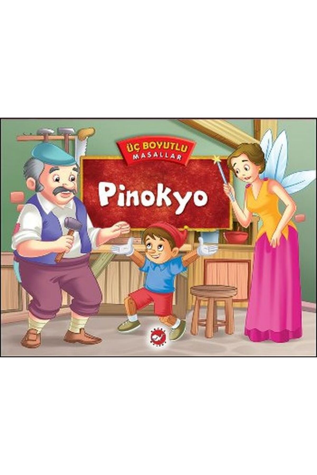 Beyaz Balina Yayınları Üç Boyutlu Masallar - Pinokyo