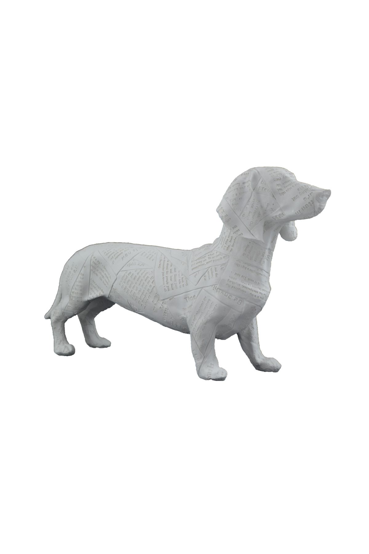 Sunseaart HYK199 - GAZETE DESENLİ KÖPEK