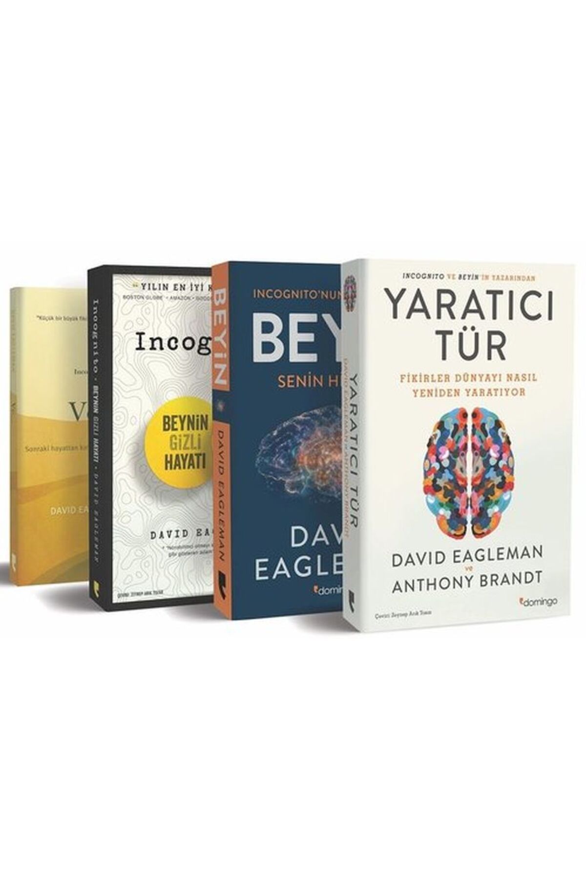 Domingo Yayınevi David Eagleman Seti-4 Kitap Takım