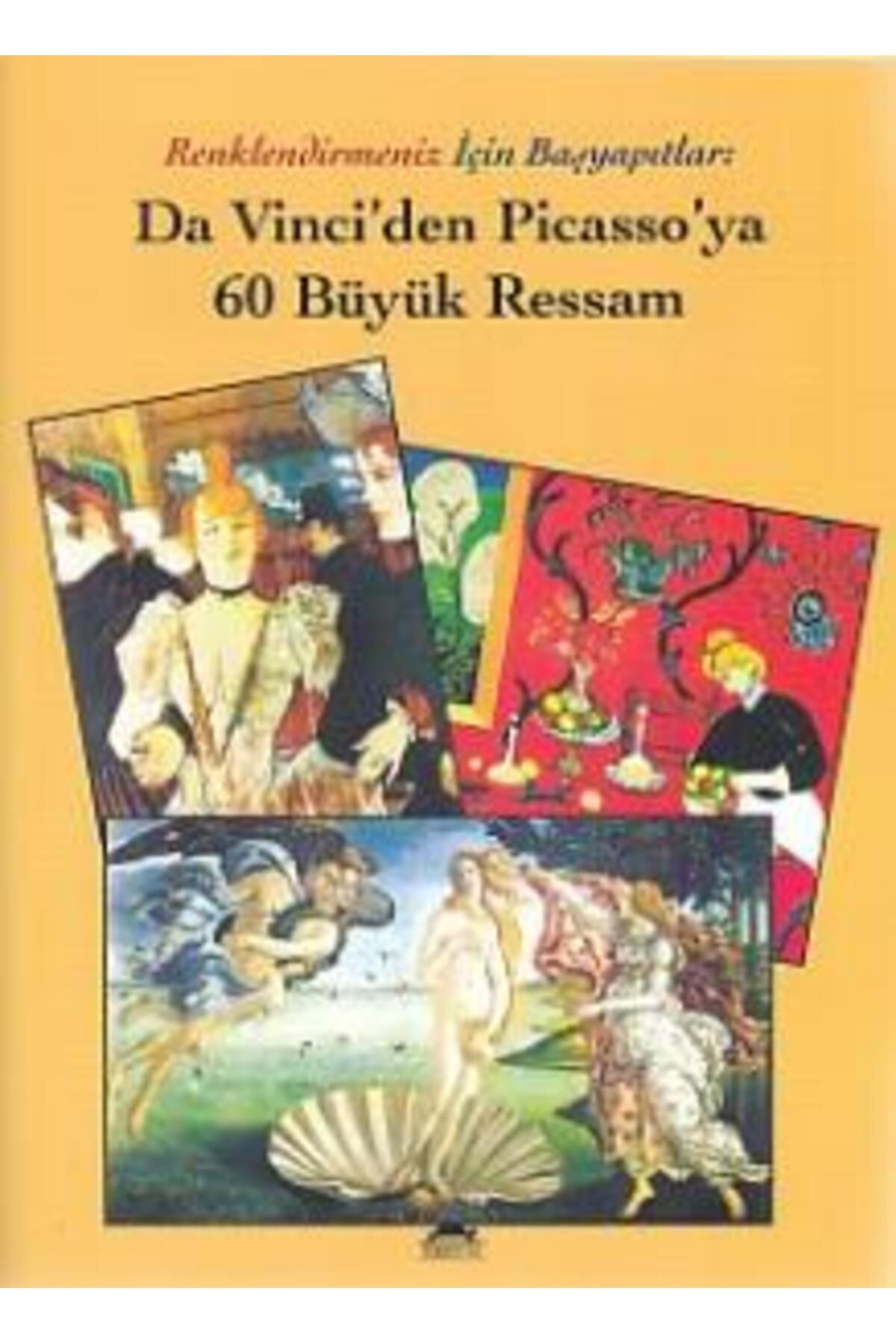 Maya Kitap Renklendirmeniz İçin Başyapıtlar - Da Vinci'den Picasso'ya 60 Büyük Ressam