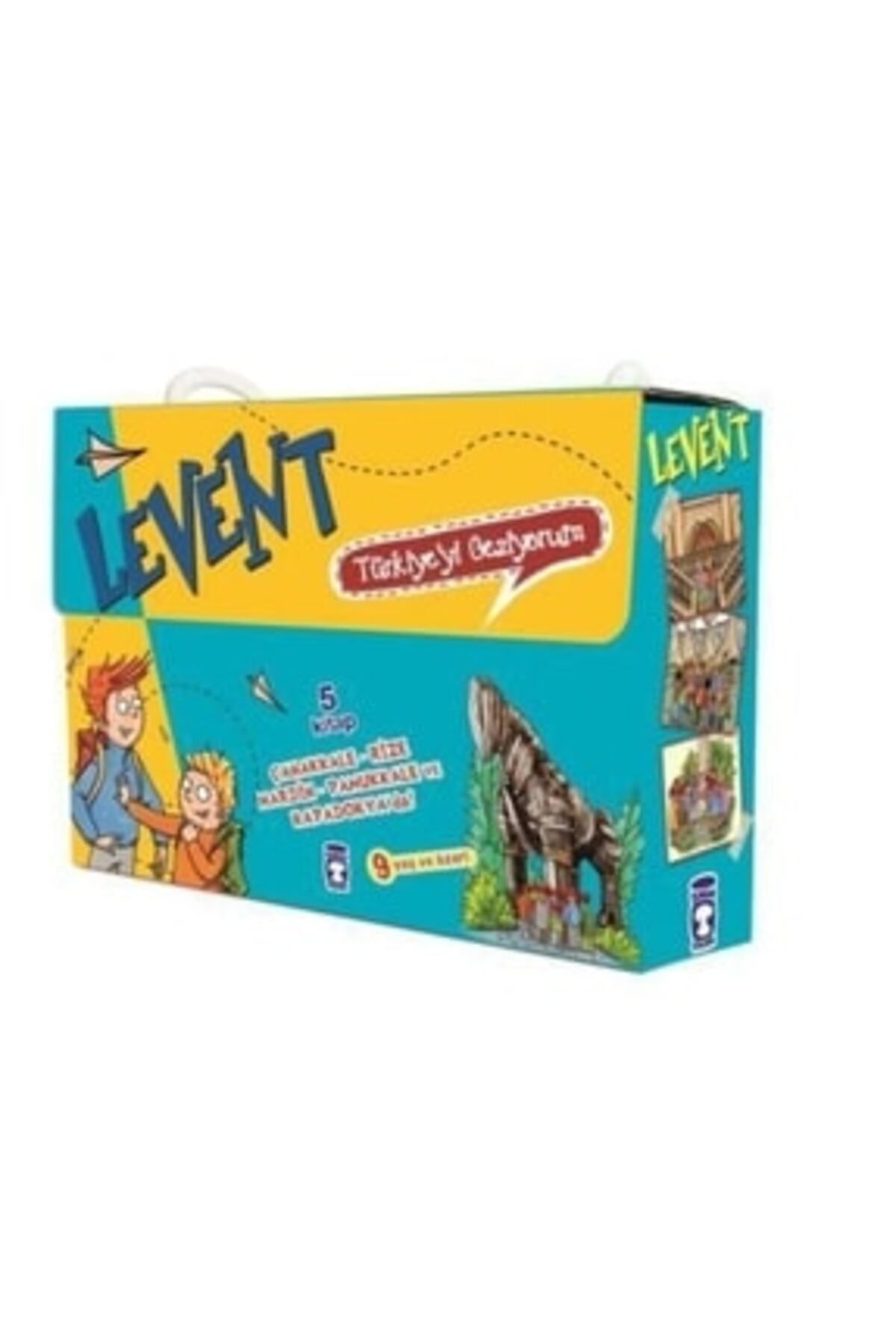 Timaş Yayınları Levent Türkiye’yi Geziyorum Serisi 1. Set (5 Kitap) + Okuma Sticker'ları
