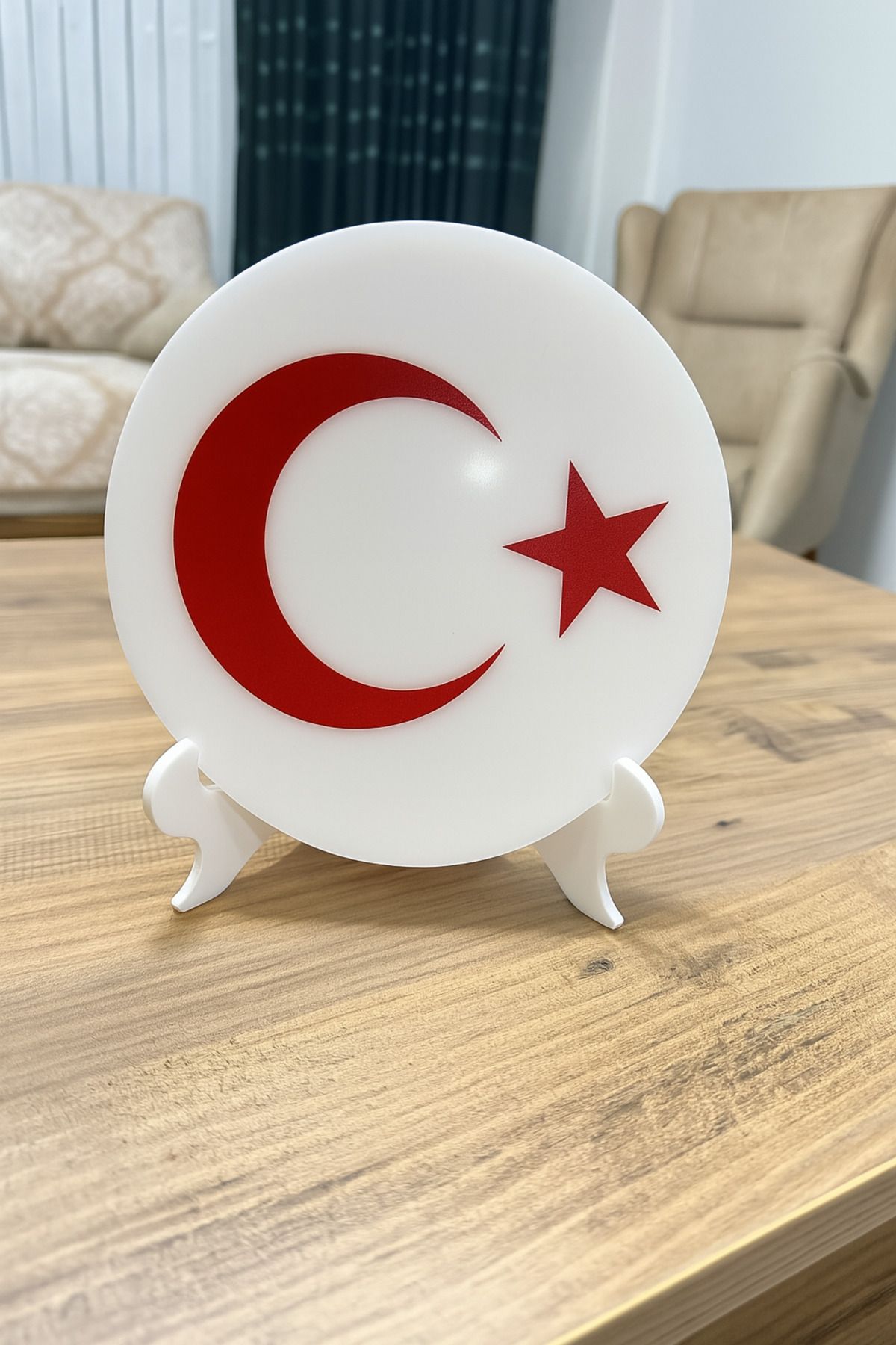 veraepoksi Ay Yıldız Masaüstü Dekoratif Obje – El Yapımı