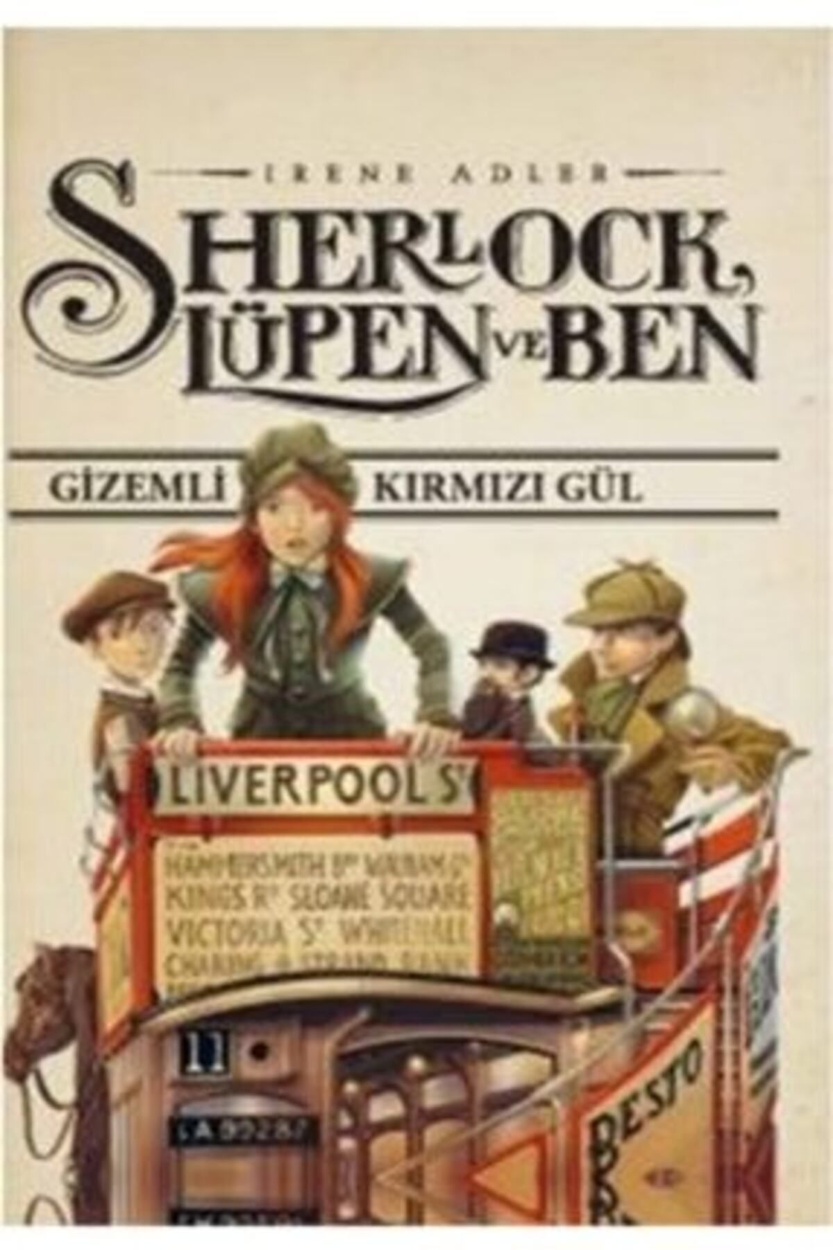 Doğan Kitap Sherlock Lüpen Ve Ben 3 Gizemli Kırmızı Gül Irene Adler + Okuma Sticker'ları