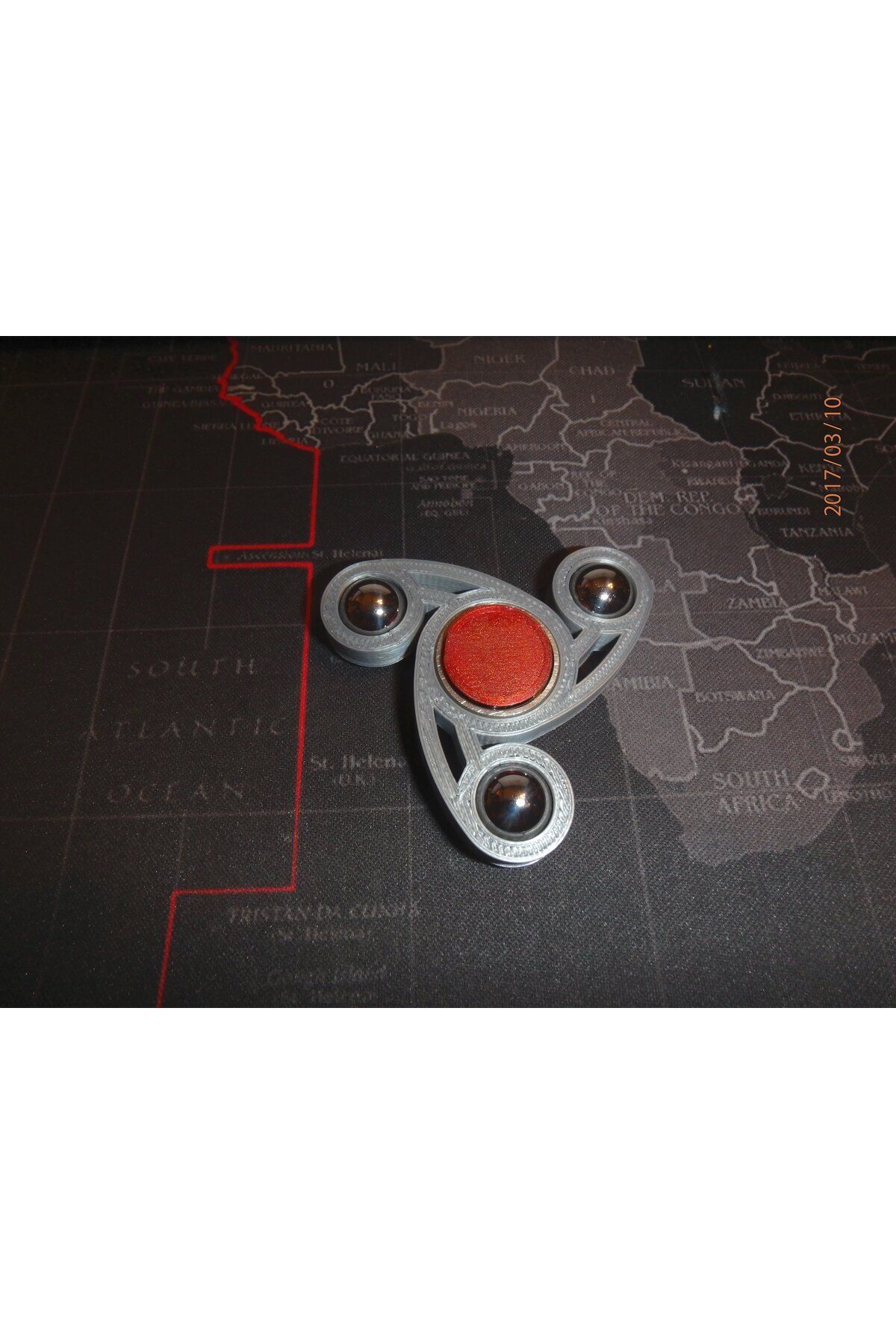 Vision Craft 1/2 \'bilyalı rulman fidget spinner - wingnut2k #9 - Stres Azaltan Eğlenceli Fidget Spinner THN21