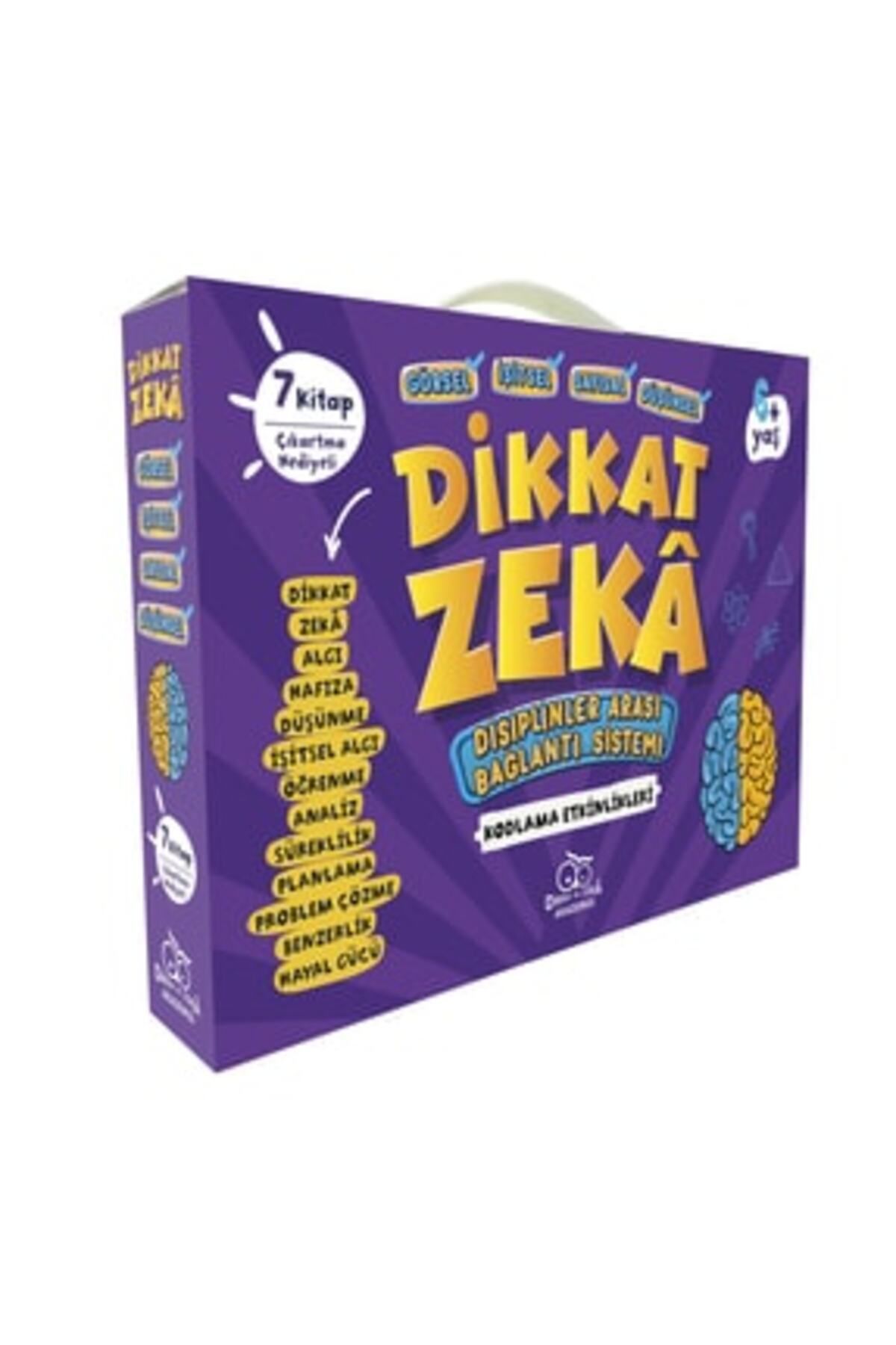 Timaş Yayınları Dikkat - Zeka Ana Sınıfı Seti - 6 Yaş (7 Kitap) + Okuma Sticker'ları