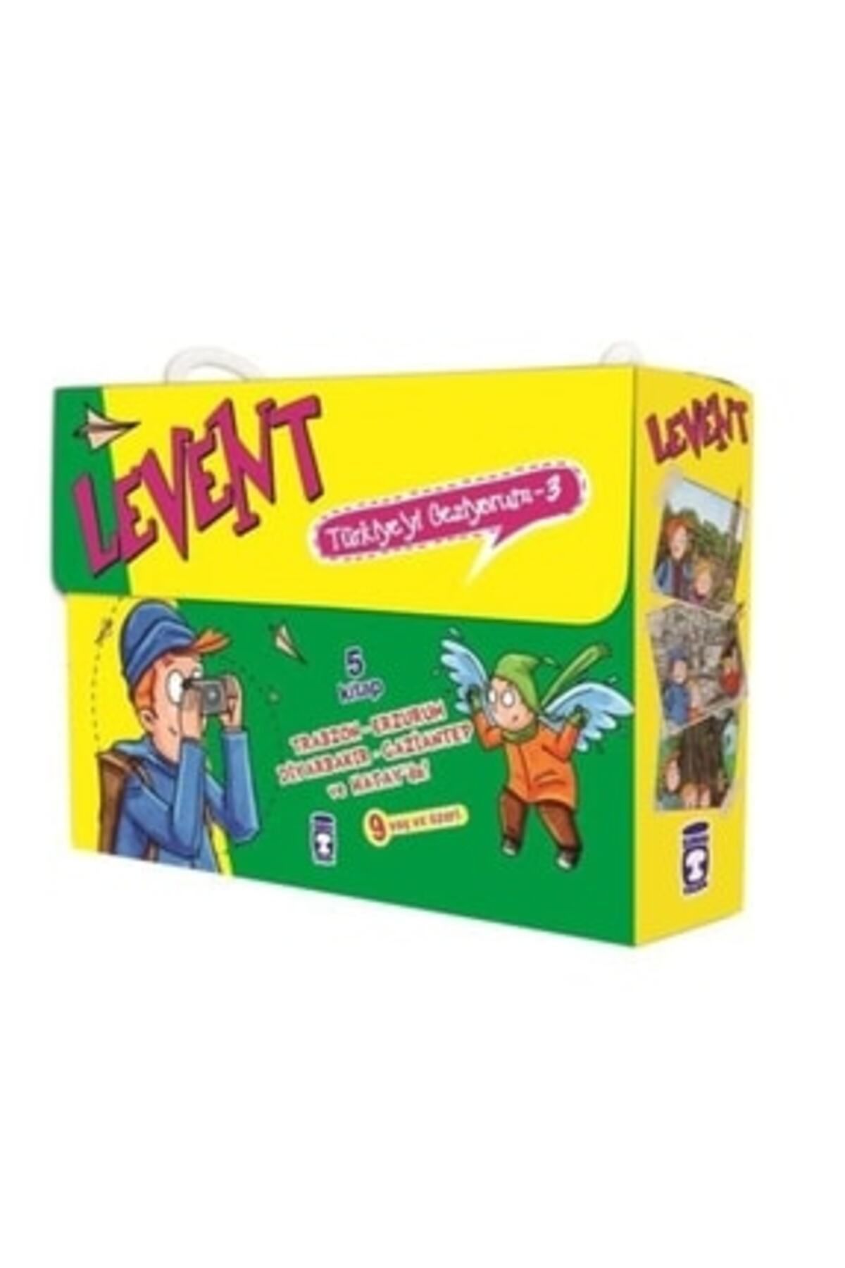 Timaş Yayınları Levent Türkiye’yi Geziyorum Serisi 3. Set (5 Kitap) + Okuma Sticker'ları