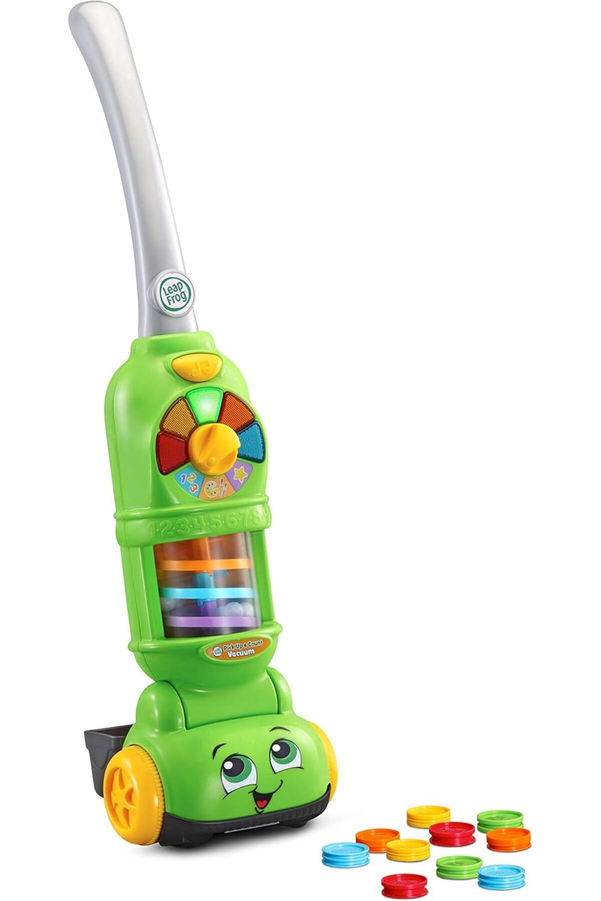 LeapFrog Pick Up & Count Vakum Işıklı, Renkli ve Sayma Özellikli Rol Yapma Oyuncağı, Üç Oyun Modunda