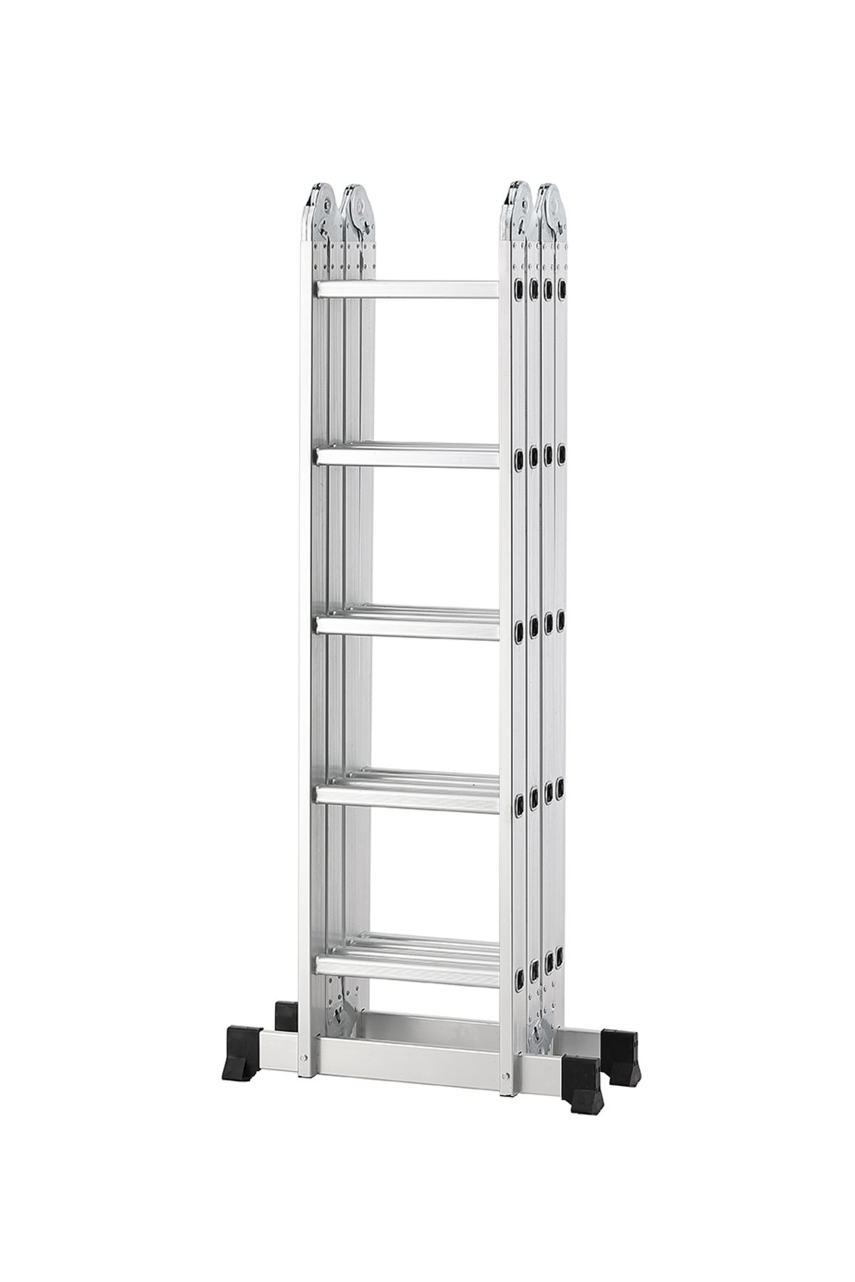 Lawazim-5.7m Foldable Multi-Purpose Ladder – Adjustable A-Frame, Extension & Scaffold Use 1