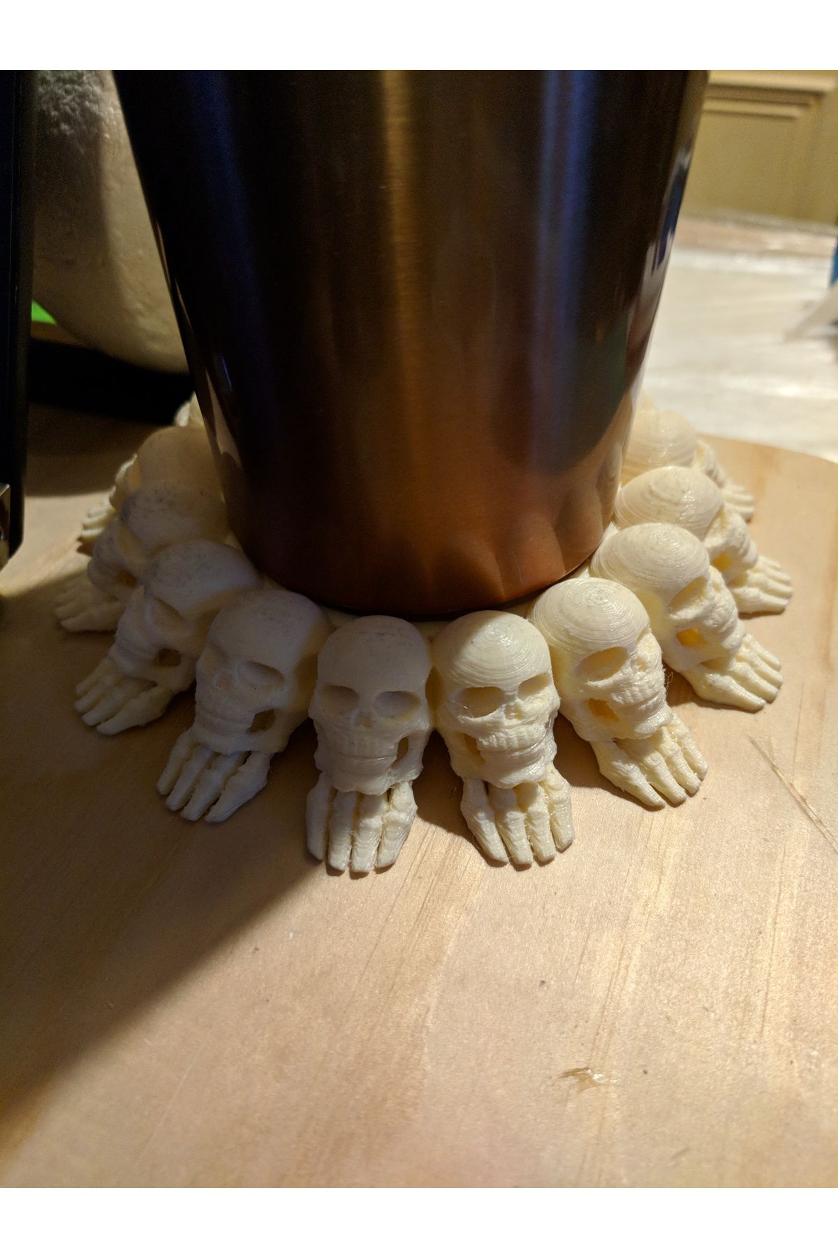Vision Craft Kafein Ölüm Coaster (3 Adet)