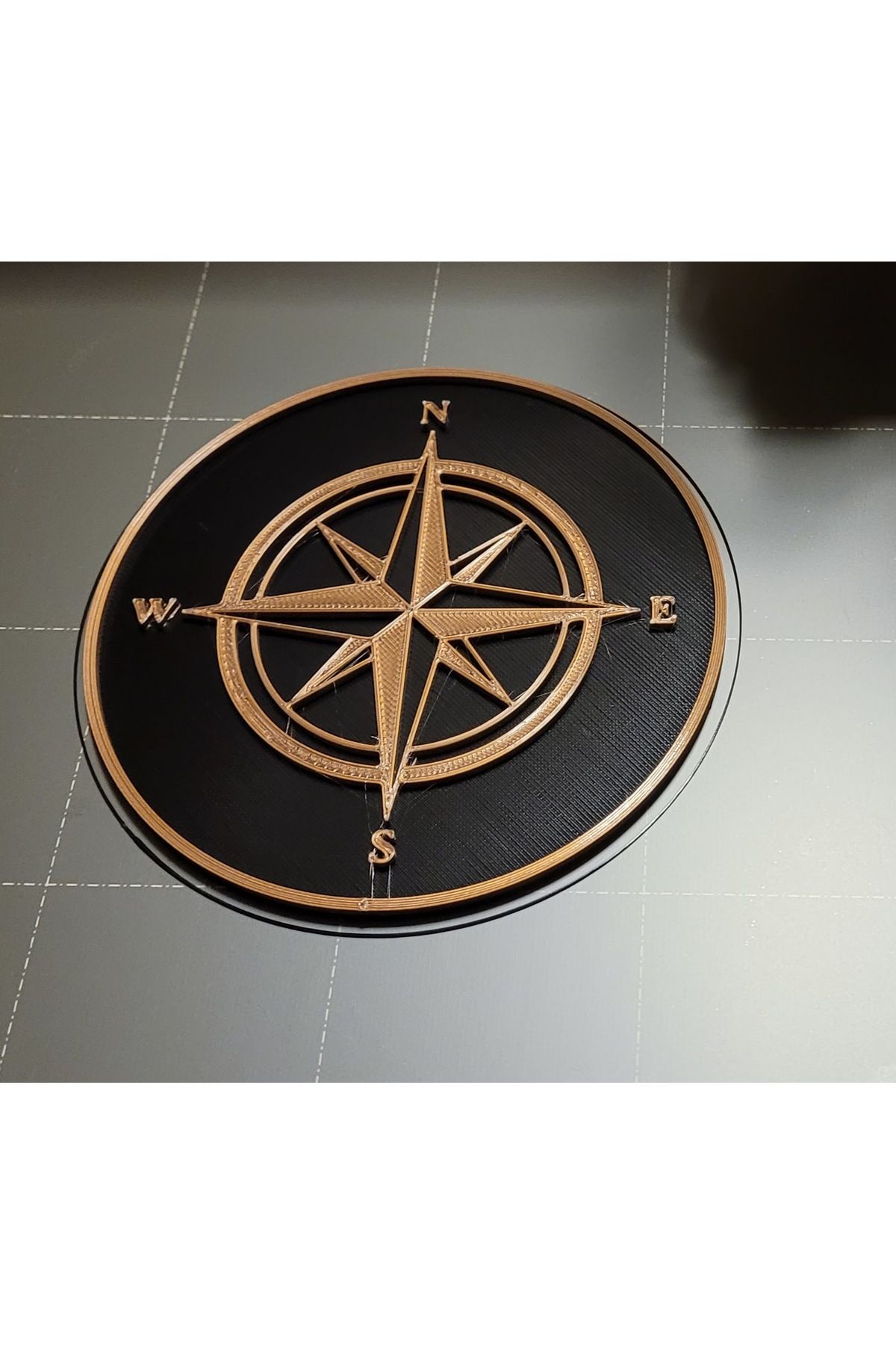 Vision Craft Compass Rose Coaster (3 Adet)