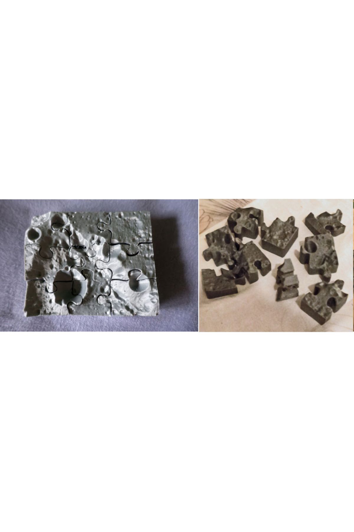 Vision Craft NASA Moon Trek Krater Zinciri 3D Arazi Bulmacası
