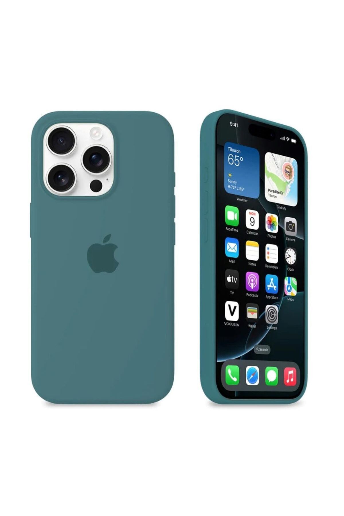 luxewear Iphone 16 PRO MAX Ile Uyumlu Lansman Silikon Kılıf Premium