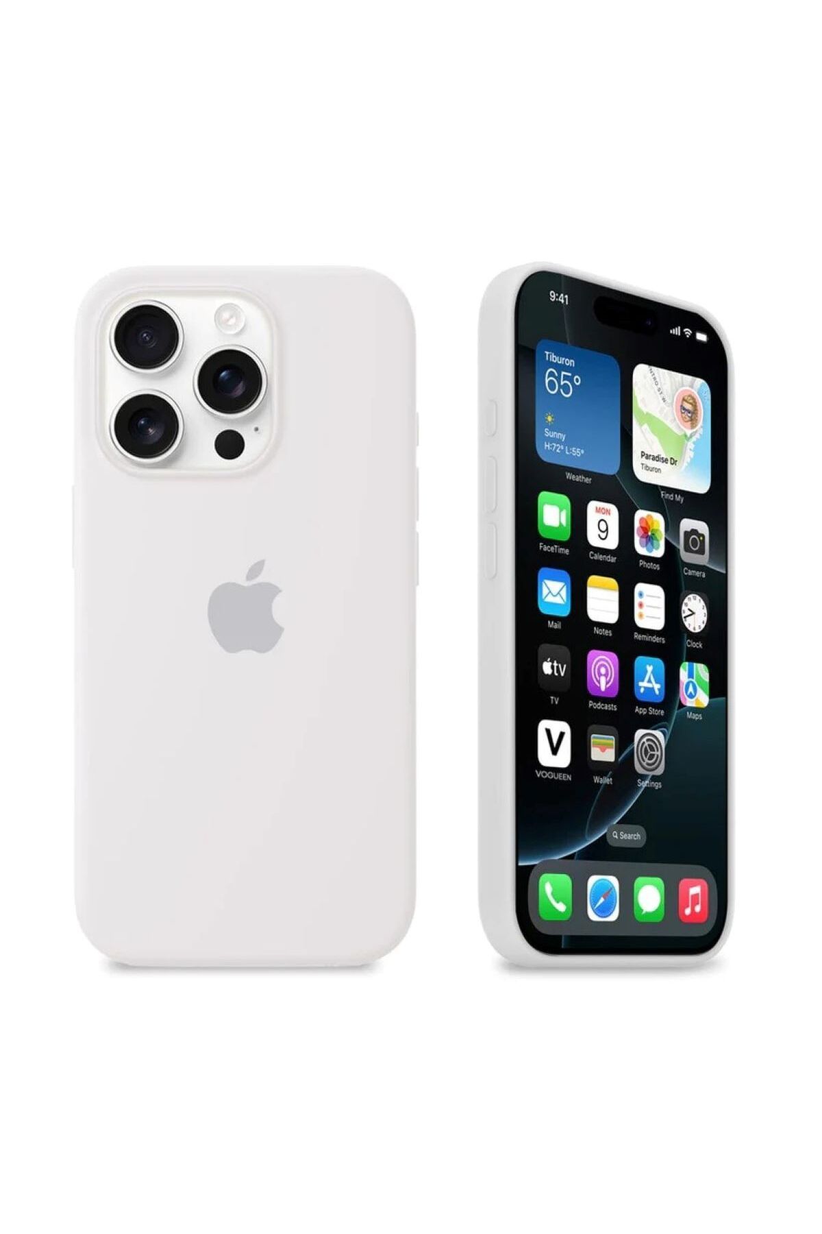 luxewear Iphone 16 PRO MAX Ile Uyumlu Lansman Silikon Kılıf Premium