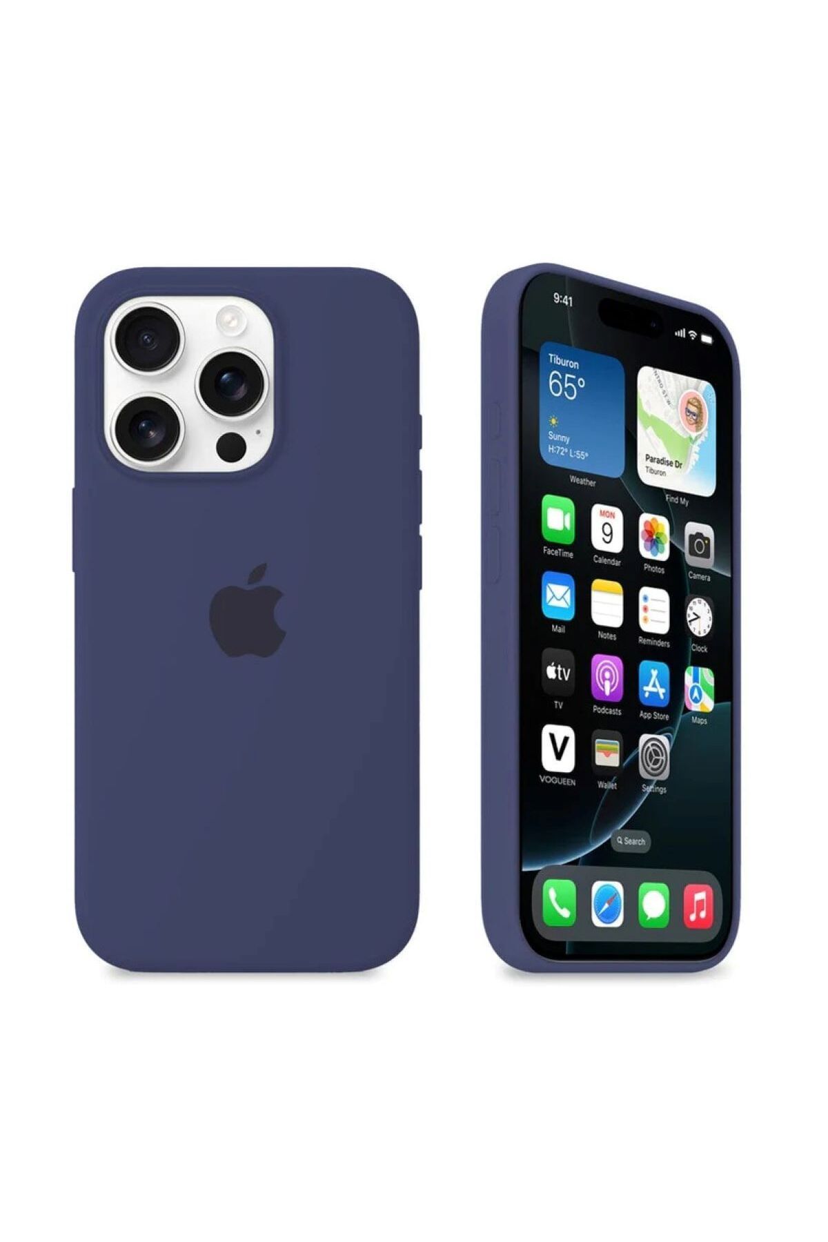 luxewear Iphone 16 PRO Ile Uyumlu Lansman Silikon Kılıf Premium A Class -