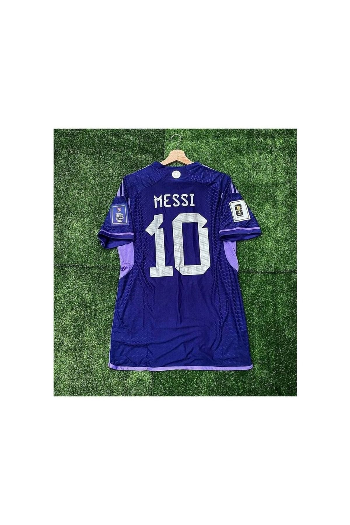After Party Arjantin 2022 Dünya Kupası Lionel Messi Deplasman Forması vs spor atlet