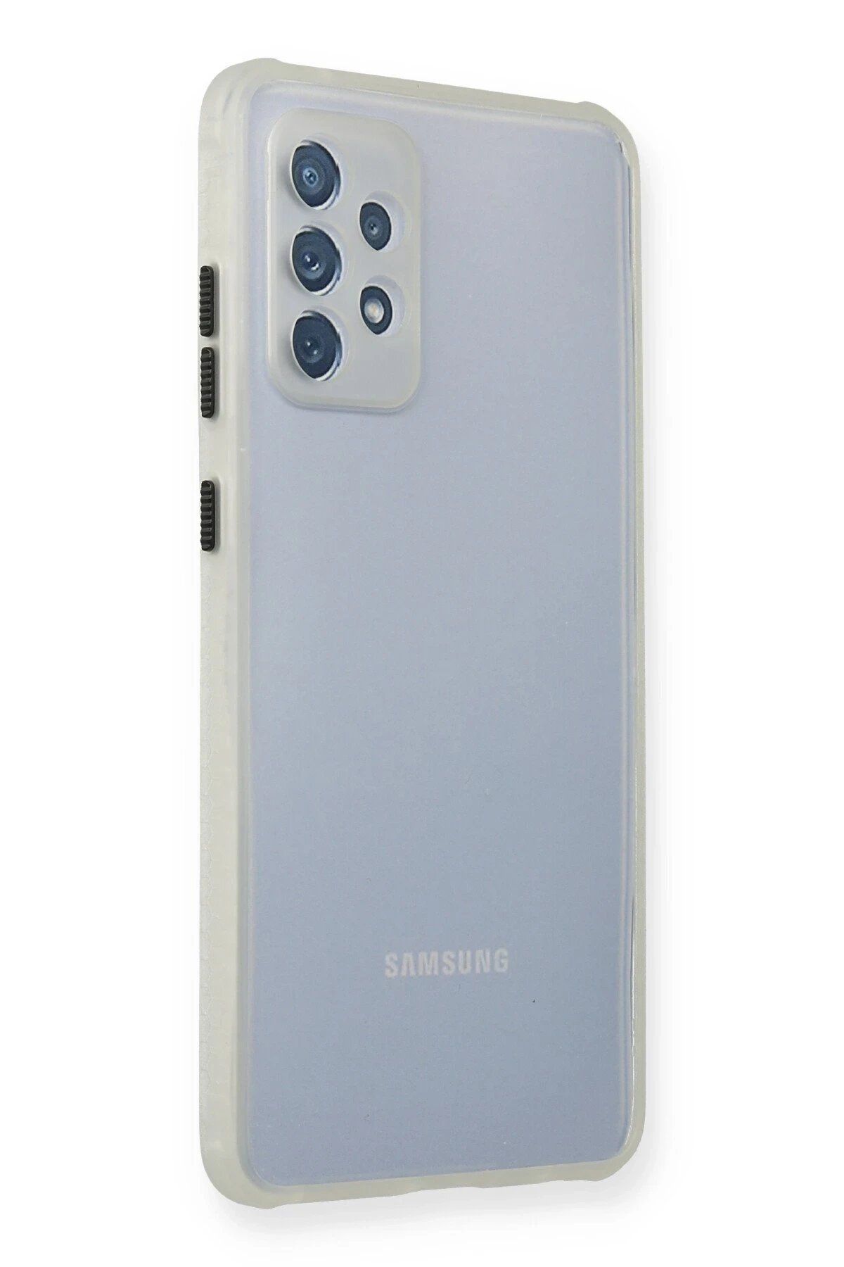 Toptan Bulurum Samsung Galaxy A72 Kılıf Miami Şeffaf Silikon - Şeffaf