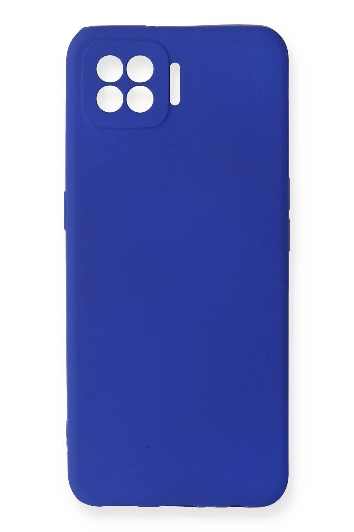 Toptan Bulurum Oppo A73 Kılıf First Silikon - Mavi