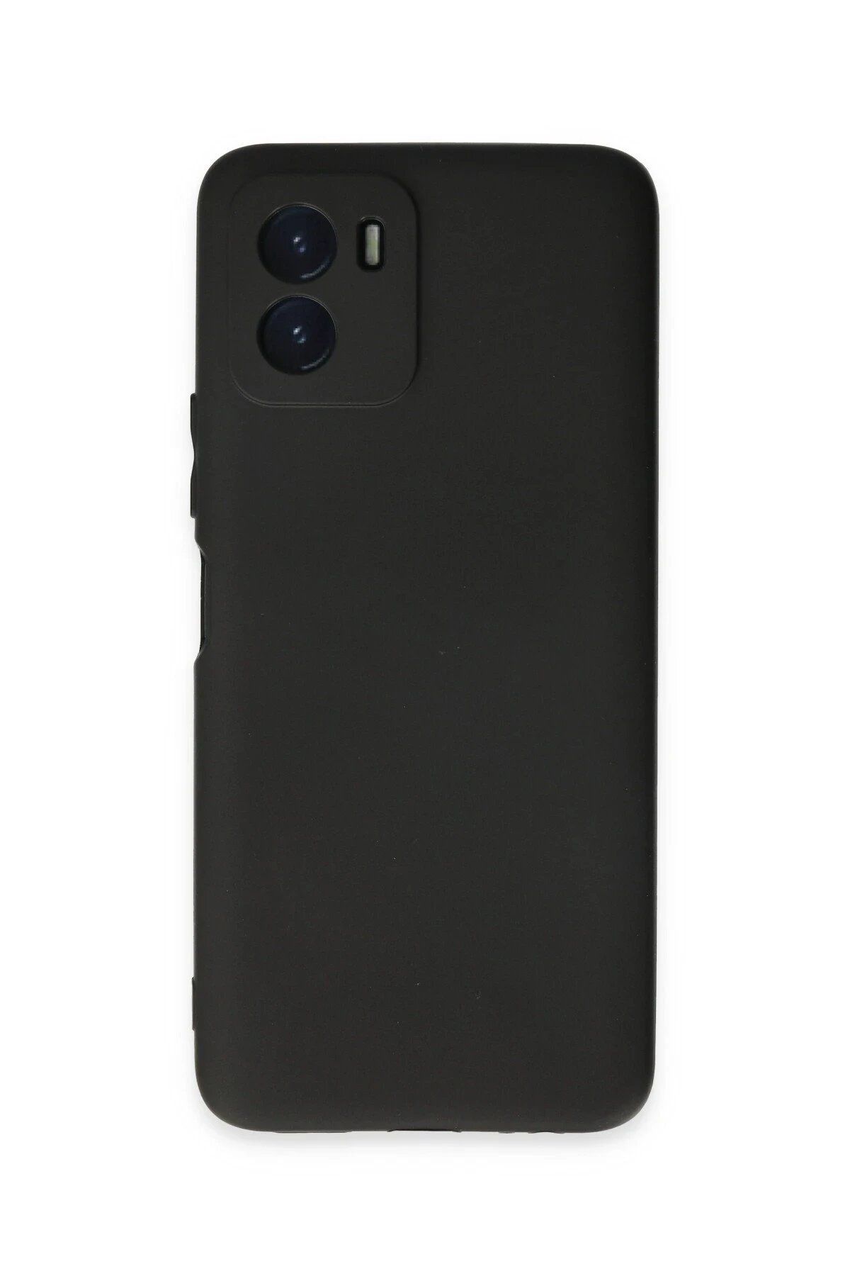 Toptan Bulurum Vivo Y15S Kılıf First Silikon - Siyah