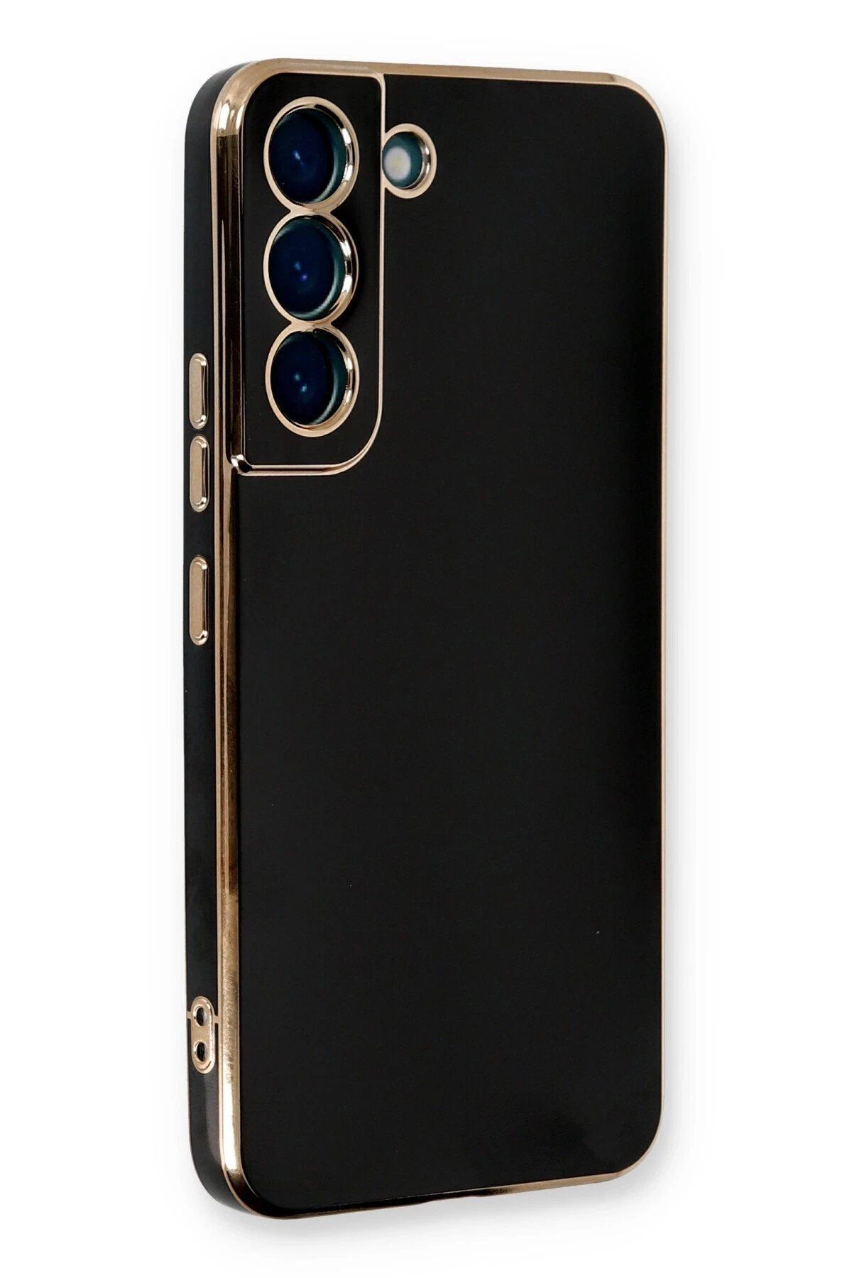 Toptan Bulurum Samsung Galaxy S21 FE Kılıf Volet Silikon - Siyah