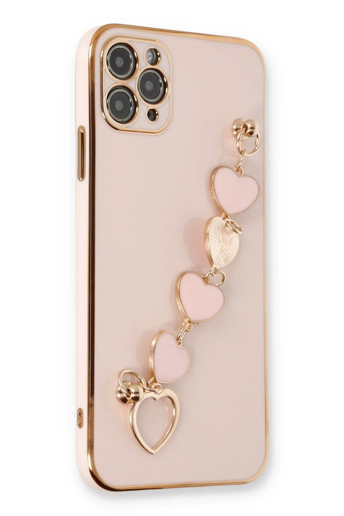 Toptan Bulurum iPhone 11 Pro Kılıf Esila Silikon - Pudra